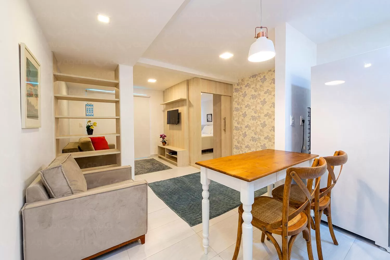 Living room in Pousada da Águia