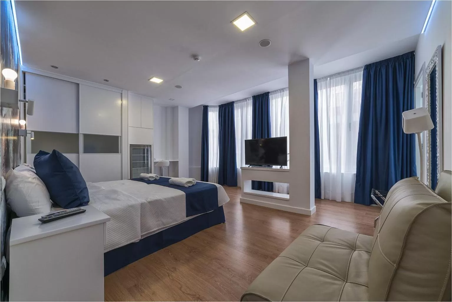 Bed in Hotel Ciudad del Mar