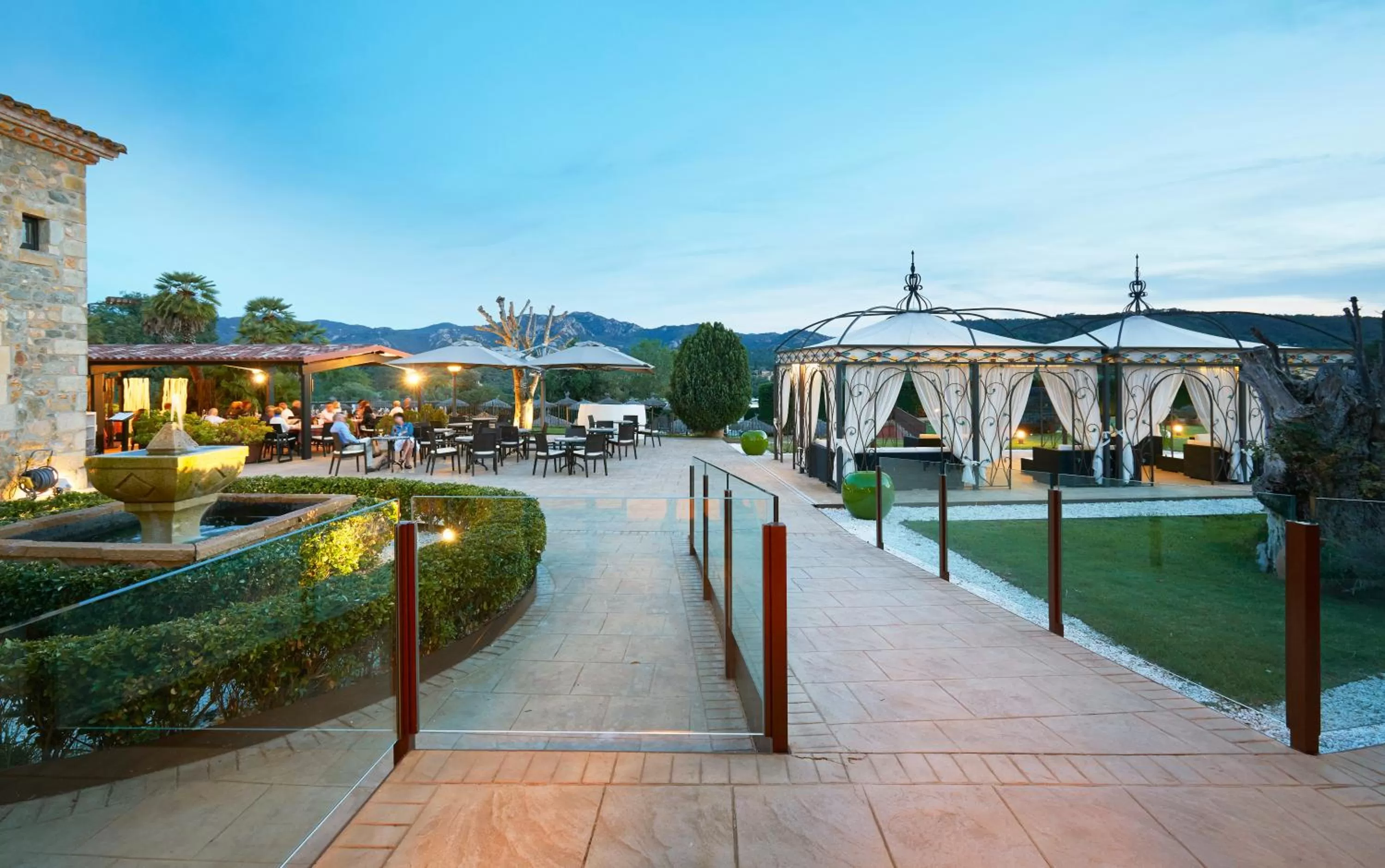 Garden in Mas Tapiolas