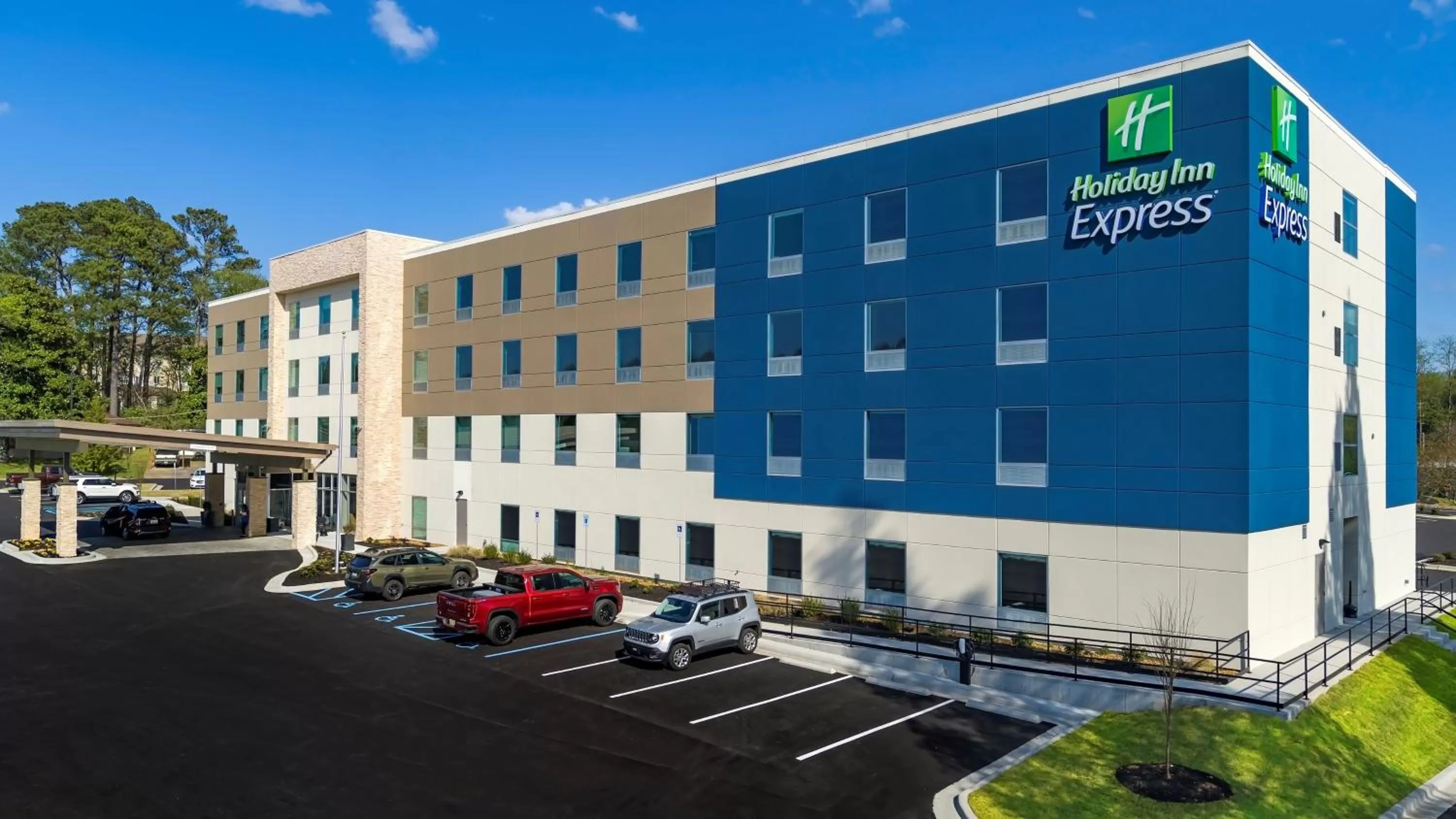 Property building in Holiday Inn Express - Huntsville Space Center by IHG