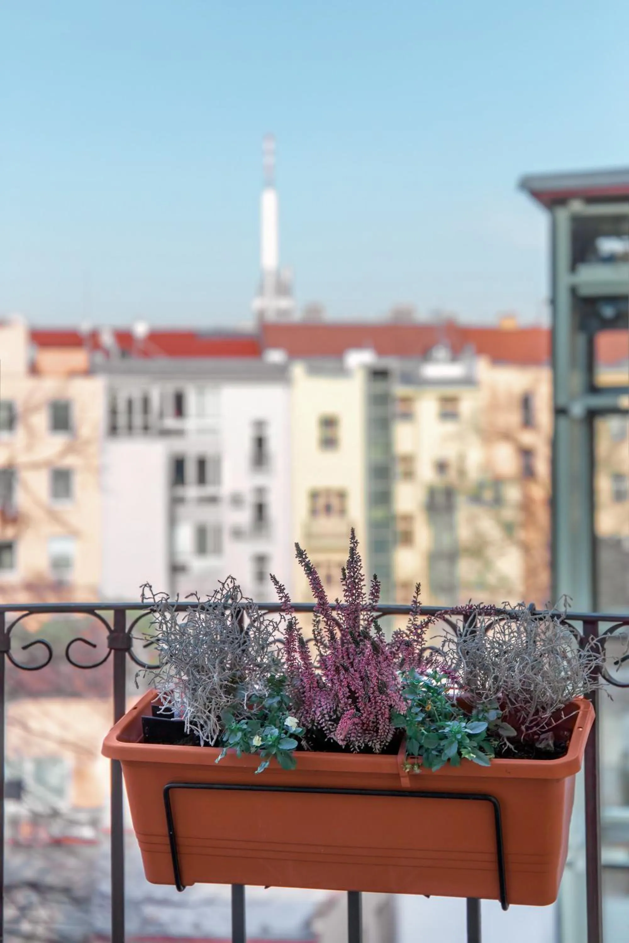 City view in Sibelius Apartments
