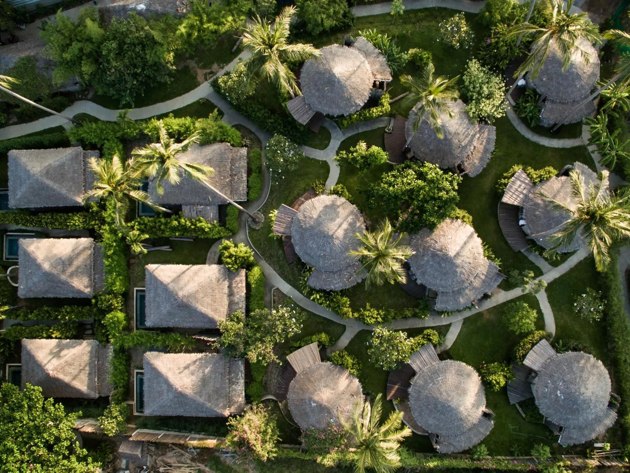 Bird's eye view in Sea Dance Resort