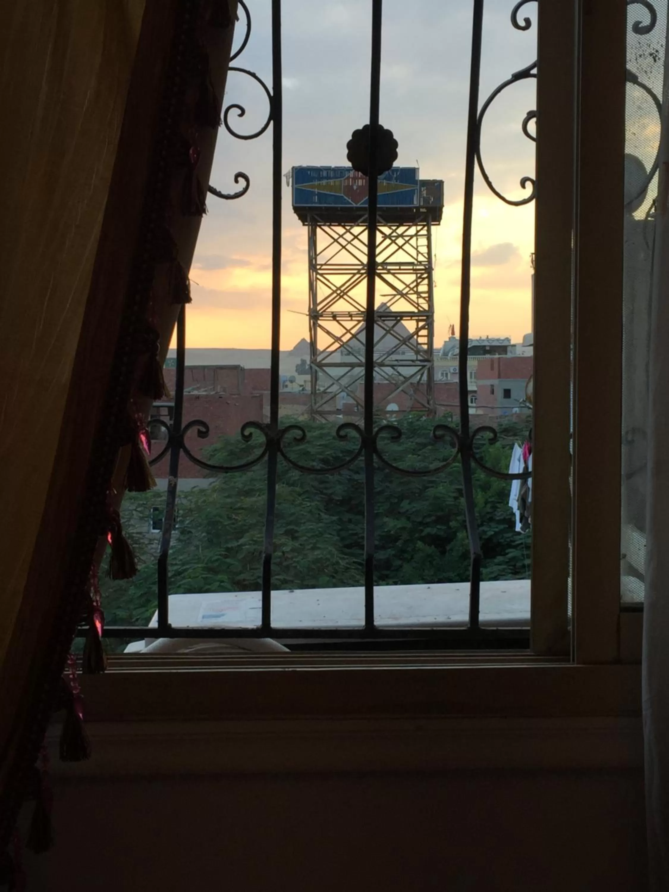 Landmark view in Eagles Pyramids View