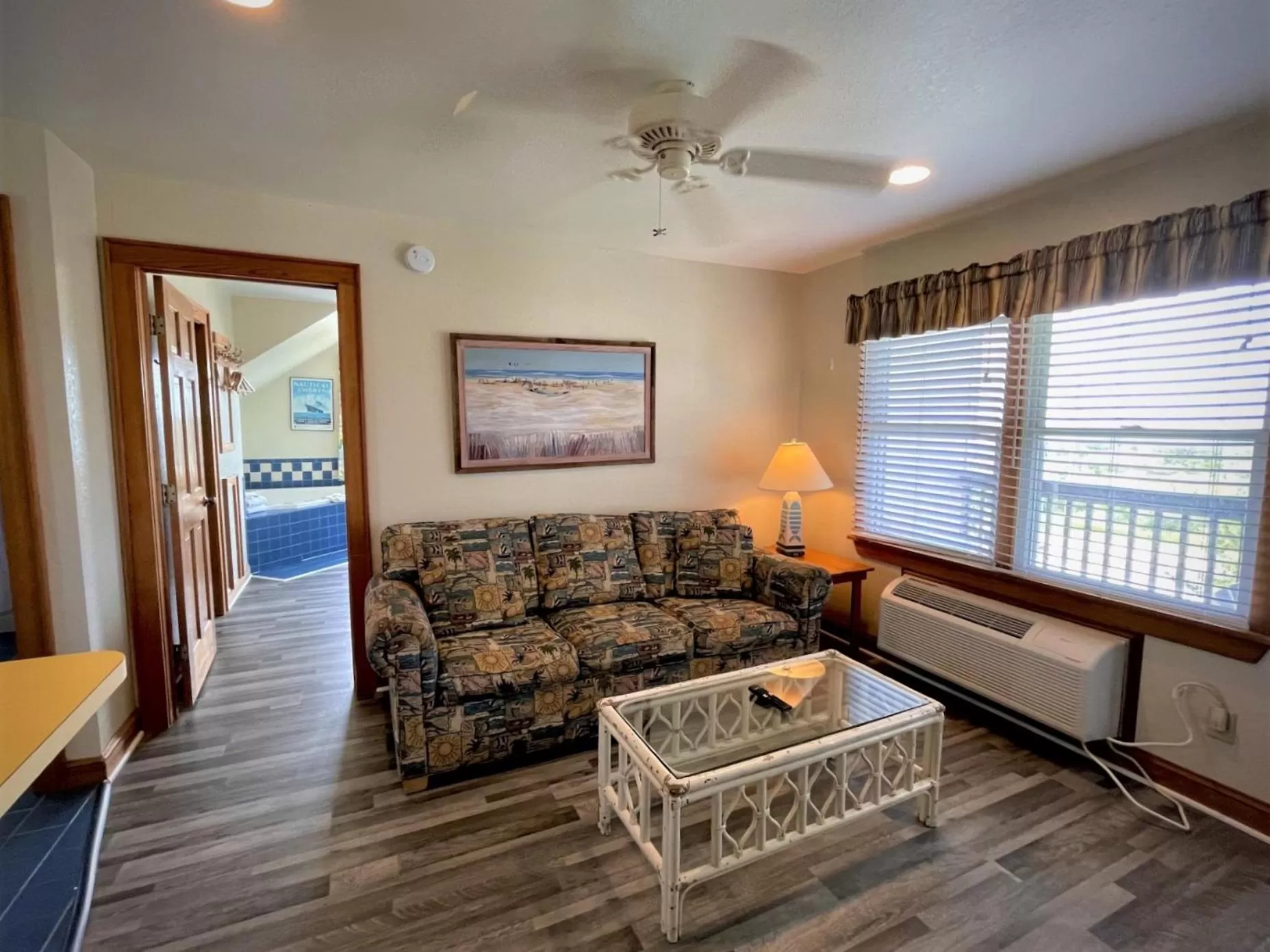 Living room in Pony Island Inn