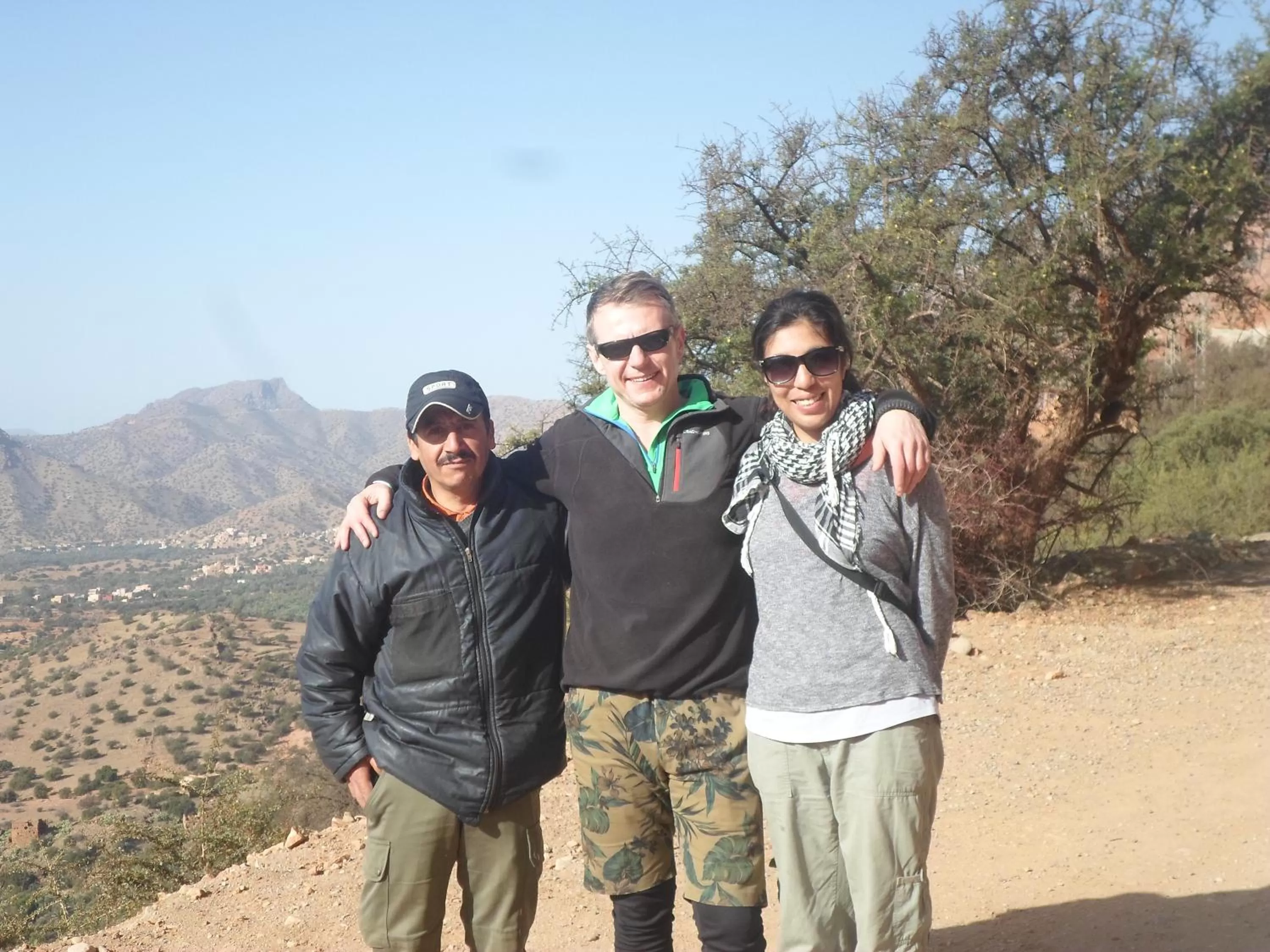 group of guests in Auberge Tilila