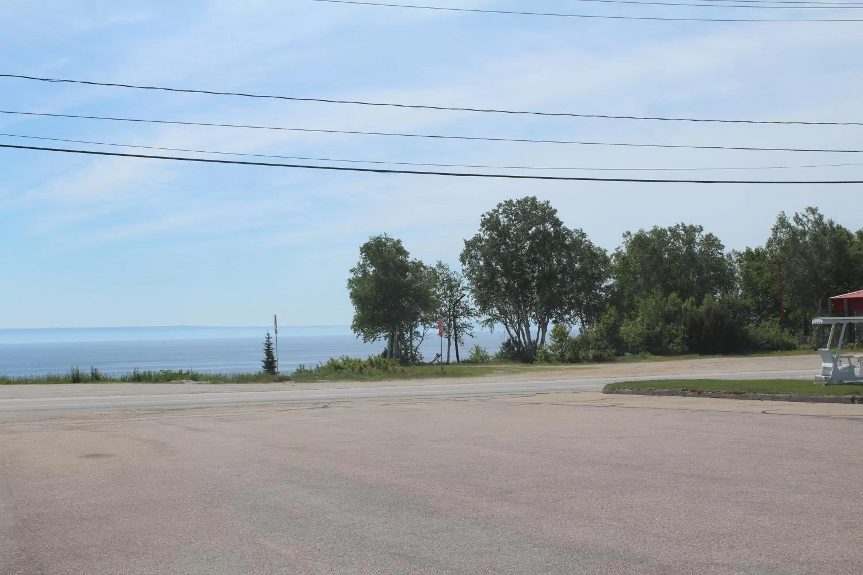 Sea view in Complexe Hotelier Escoumins