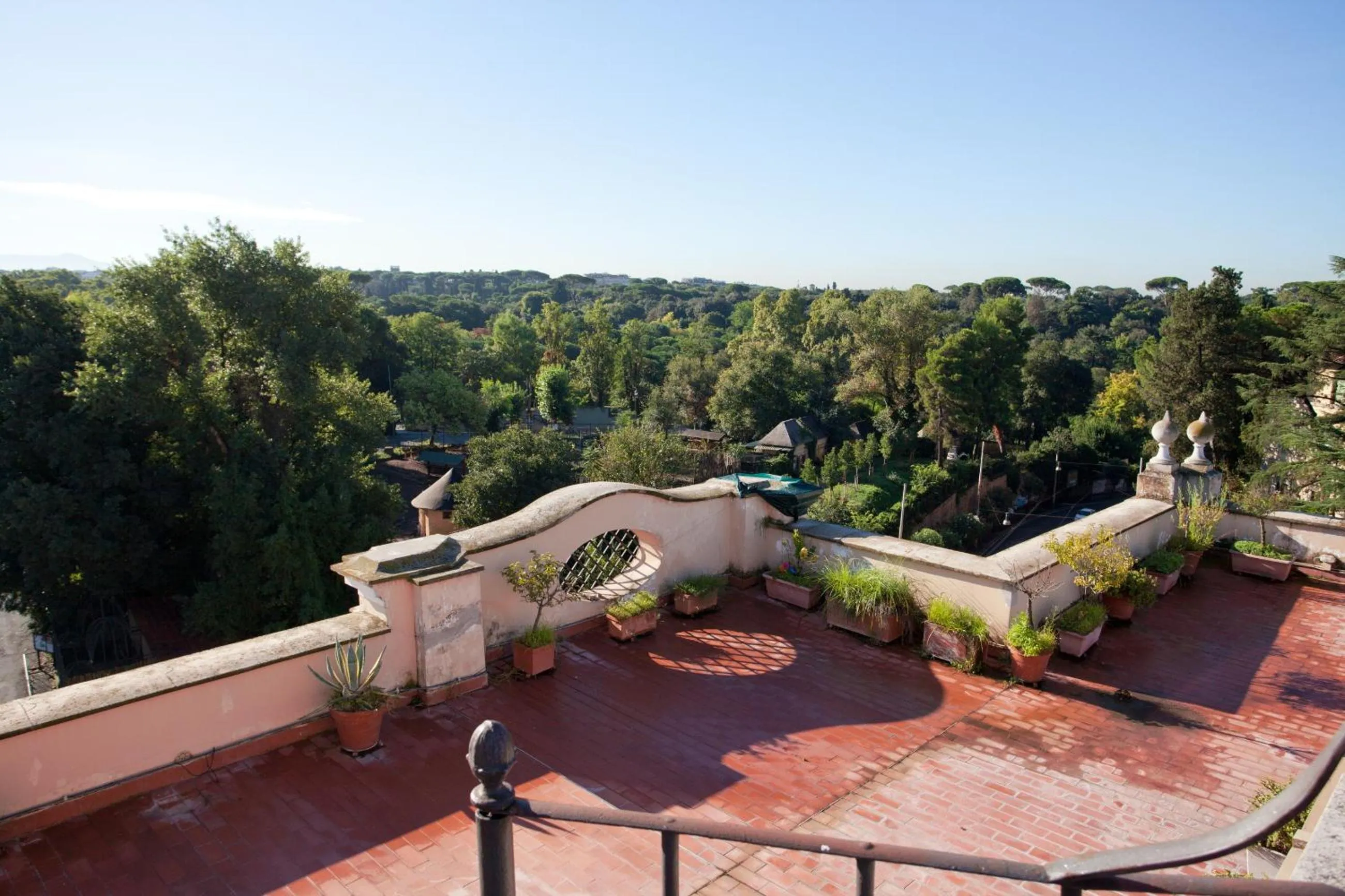 Balcony/Terrace in Aldrovandi Residence City Suites