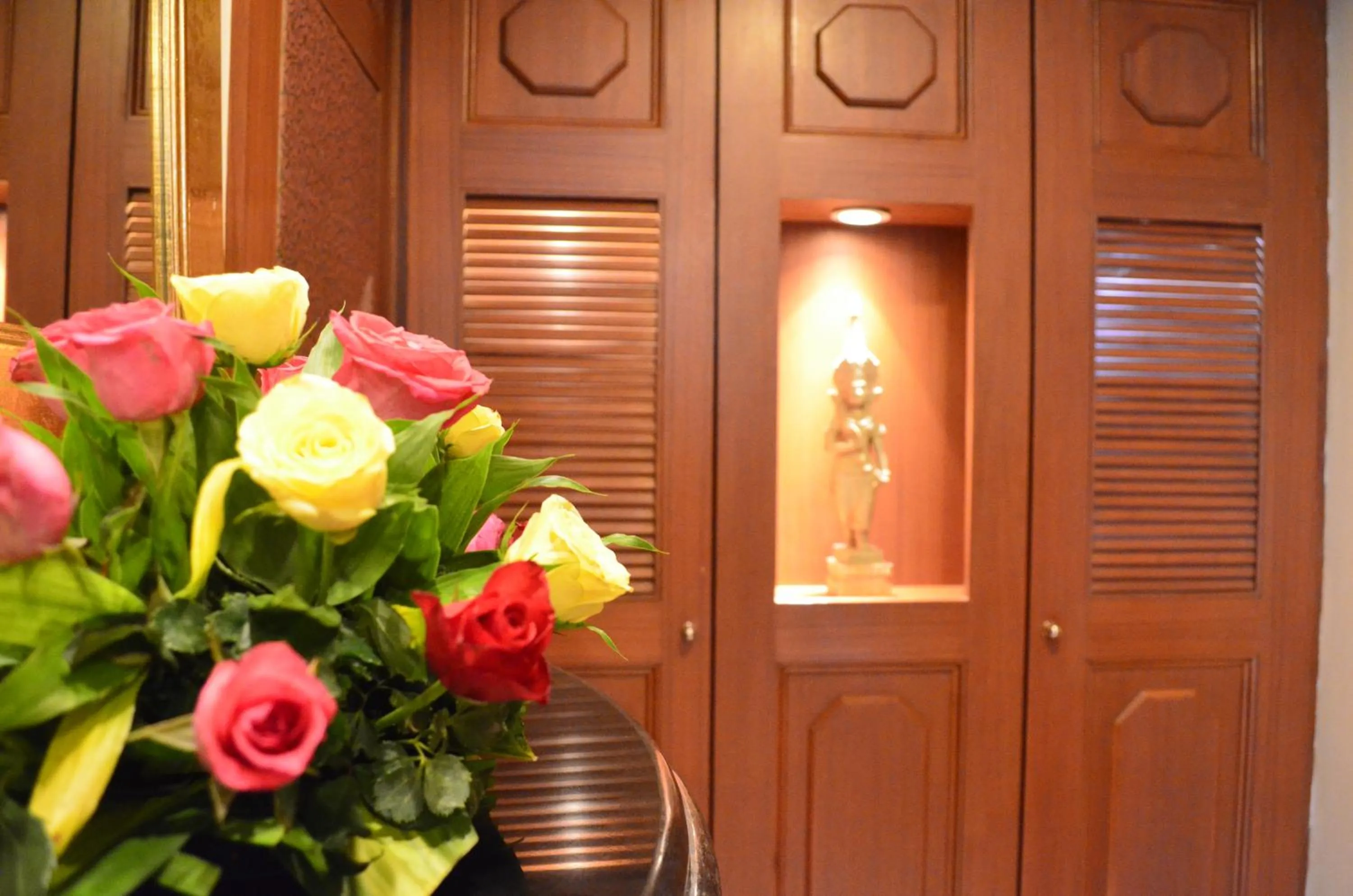 Dining area in Hotel Cambodiana