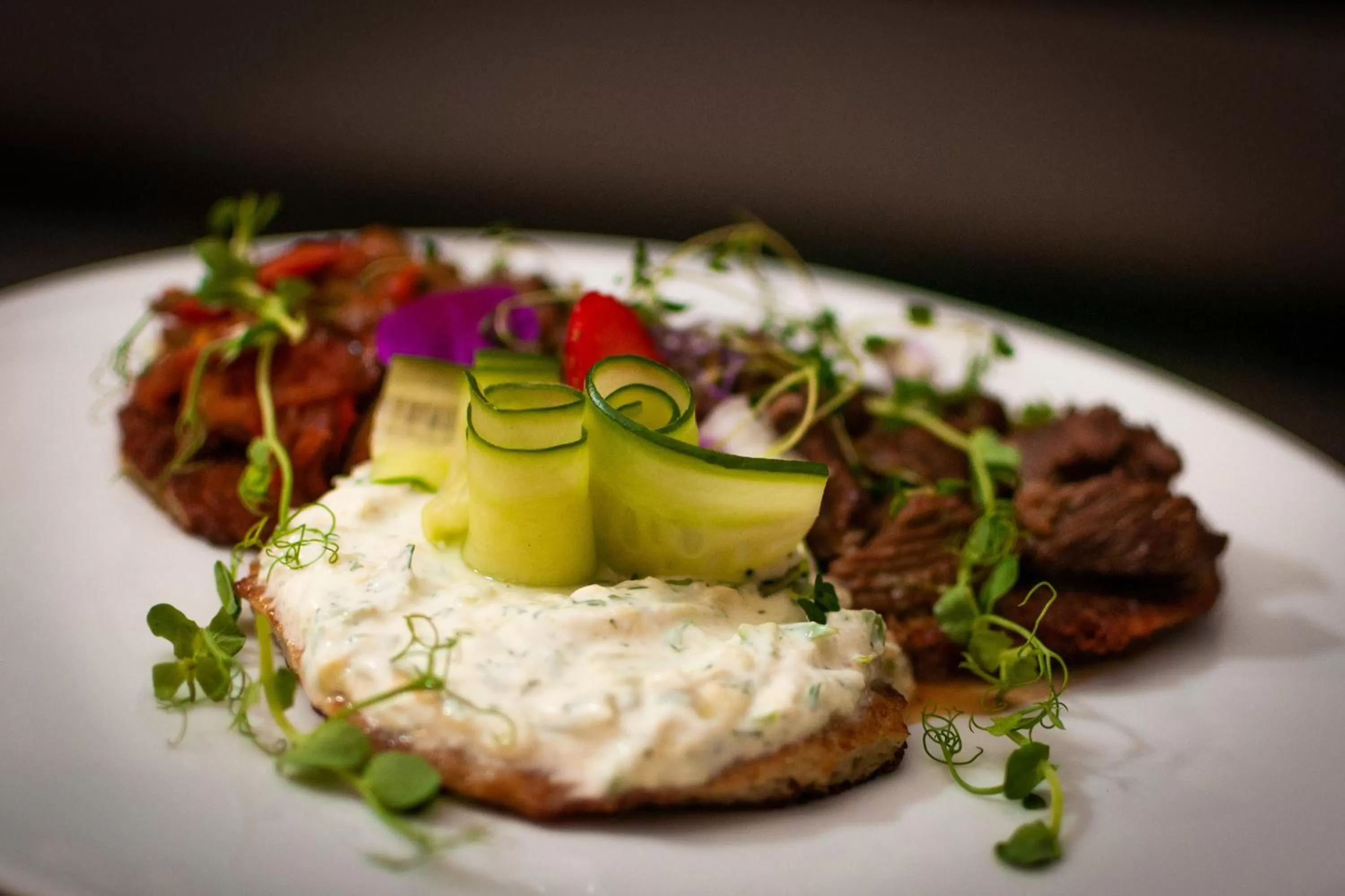 Food in Hotel Lantier & Swimming Pool Zone