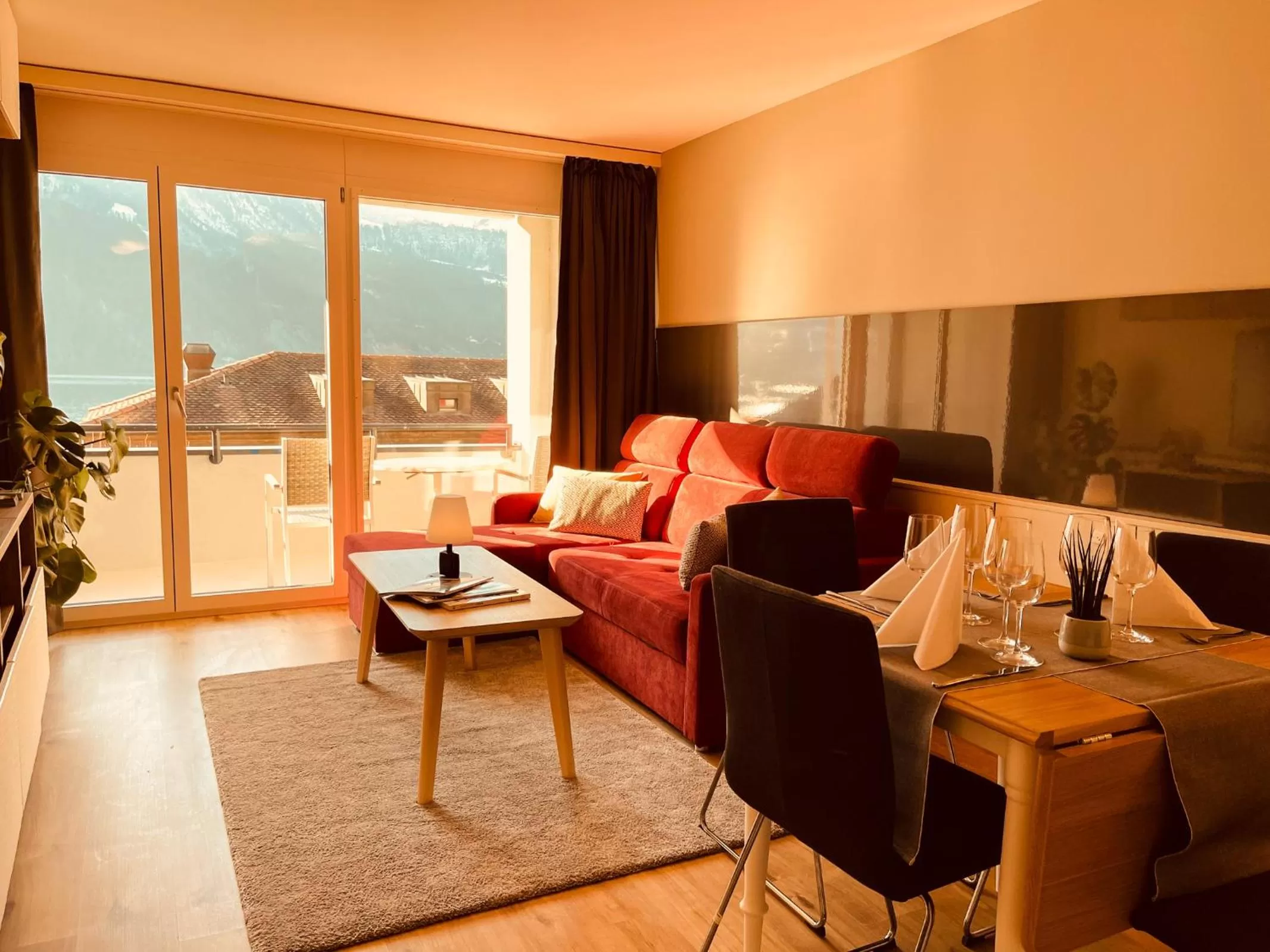 View (from property/room) in Seehotel Riviera at Lake Lucerne