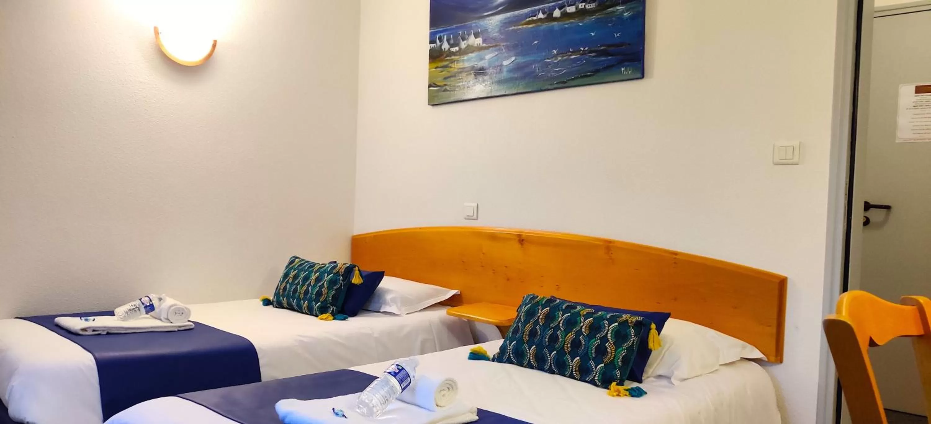 Bedroom, Bed in Hotel La Bosselle