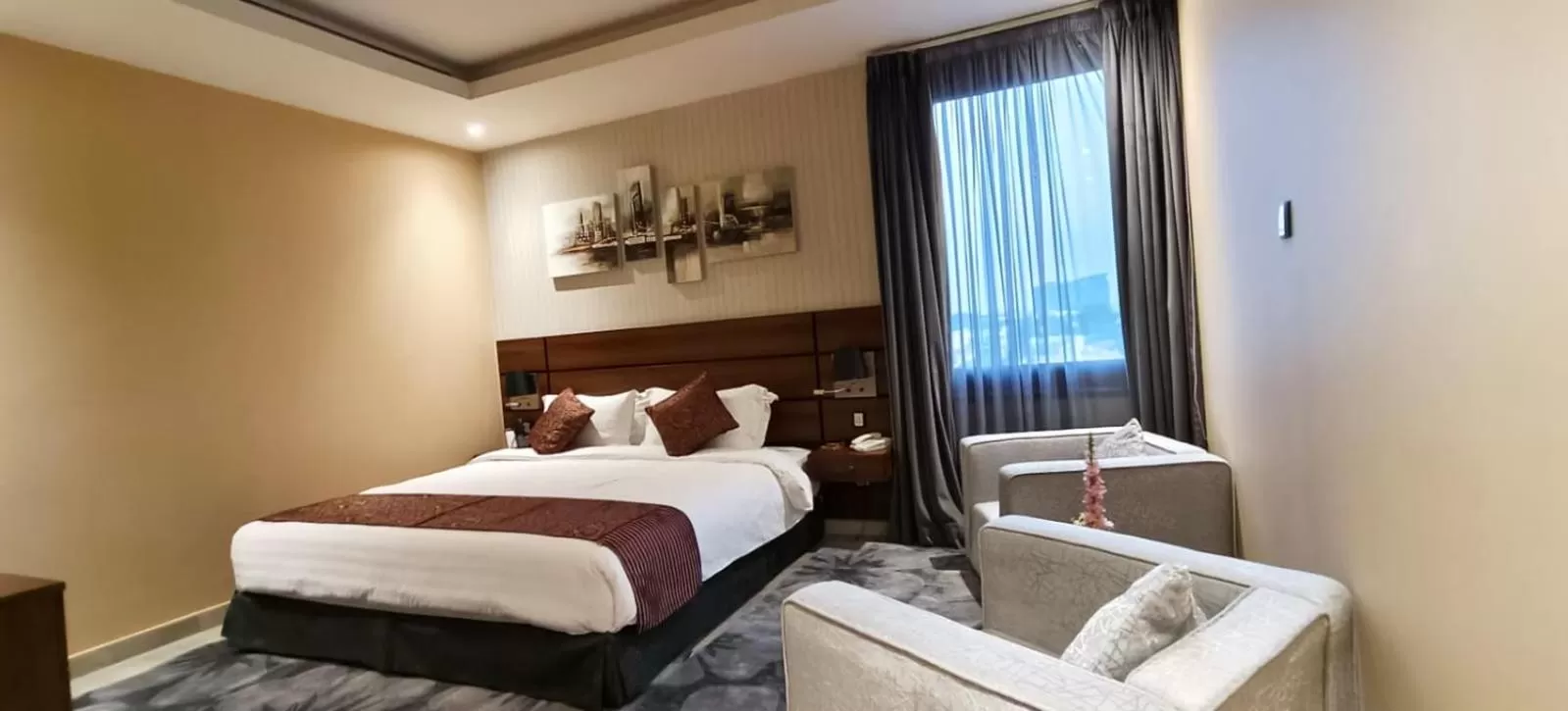 Bed in Q Suites Jeddah by EWA - Managed by HMH