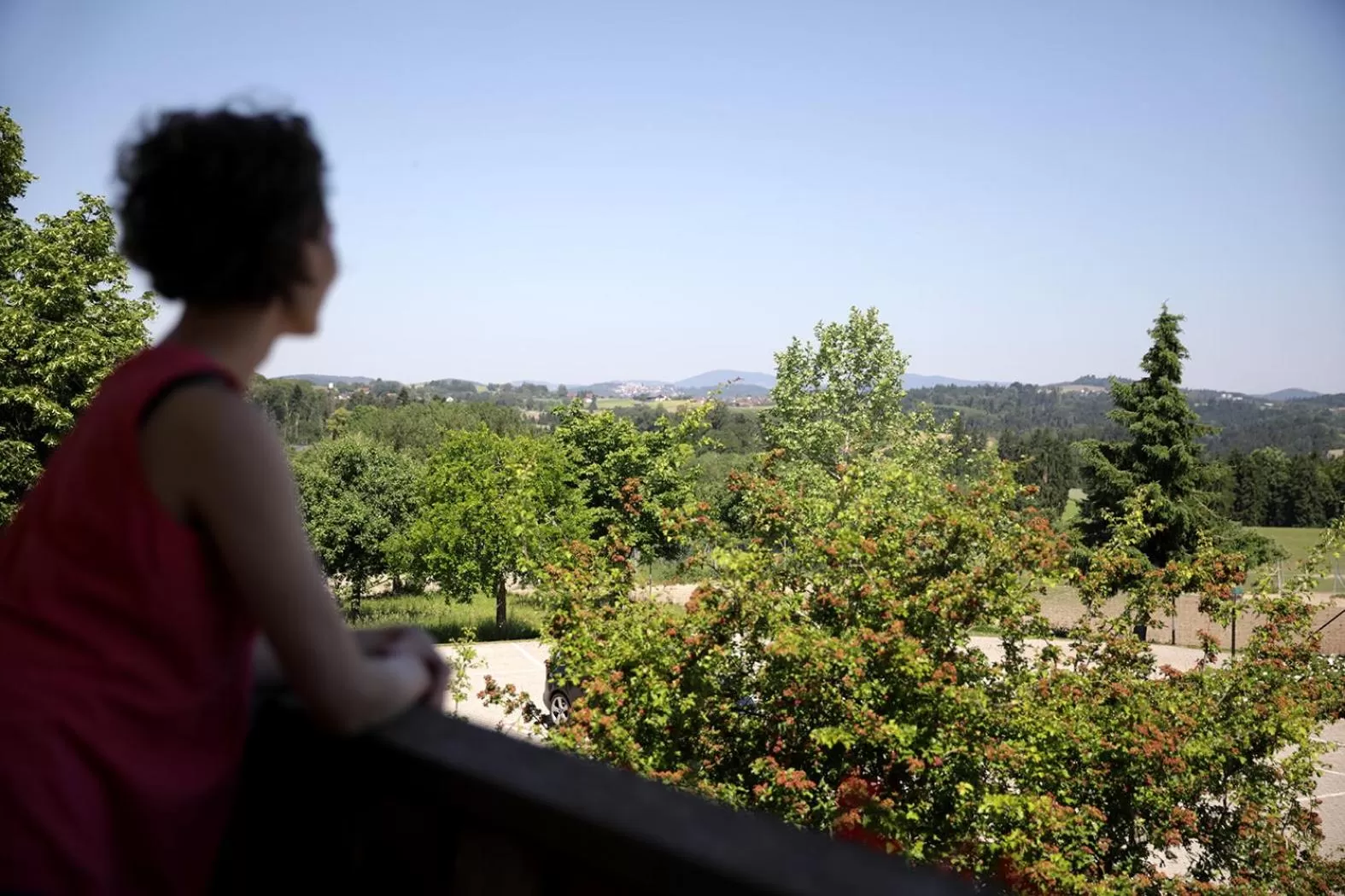 View (from property/room) in Schätzlhof OHG