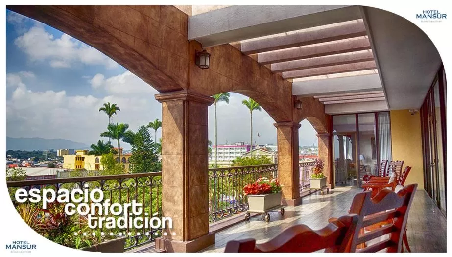 Property building in Hotel Mansur Business & Leisure