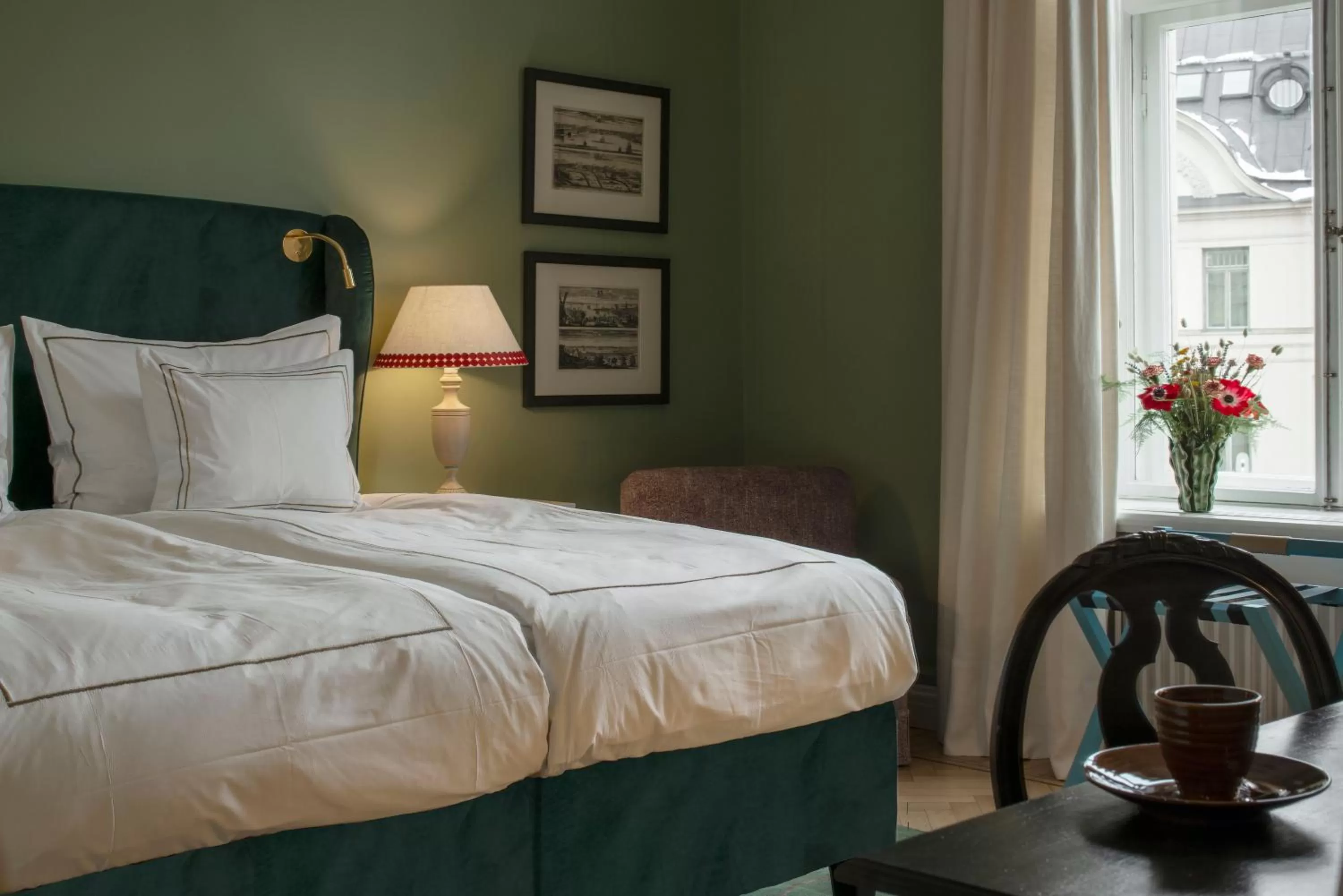 Bed in The Sparrow Hotel