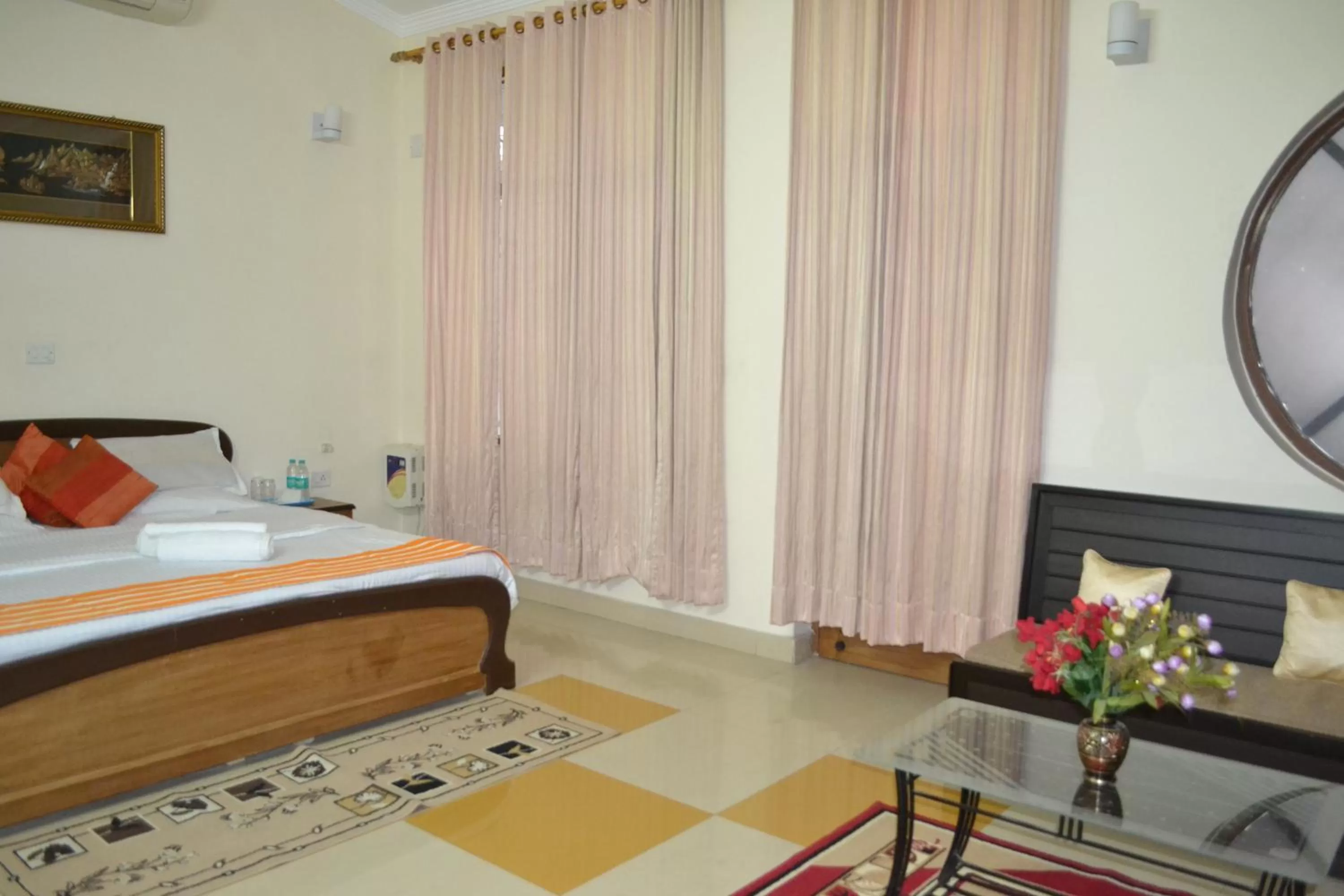 Bedroom, Bed in Raj Cottage Ganga Vatika