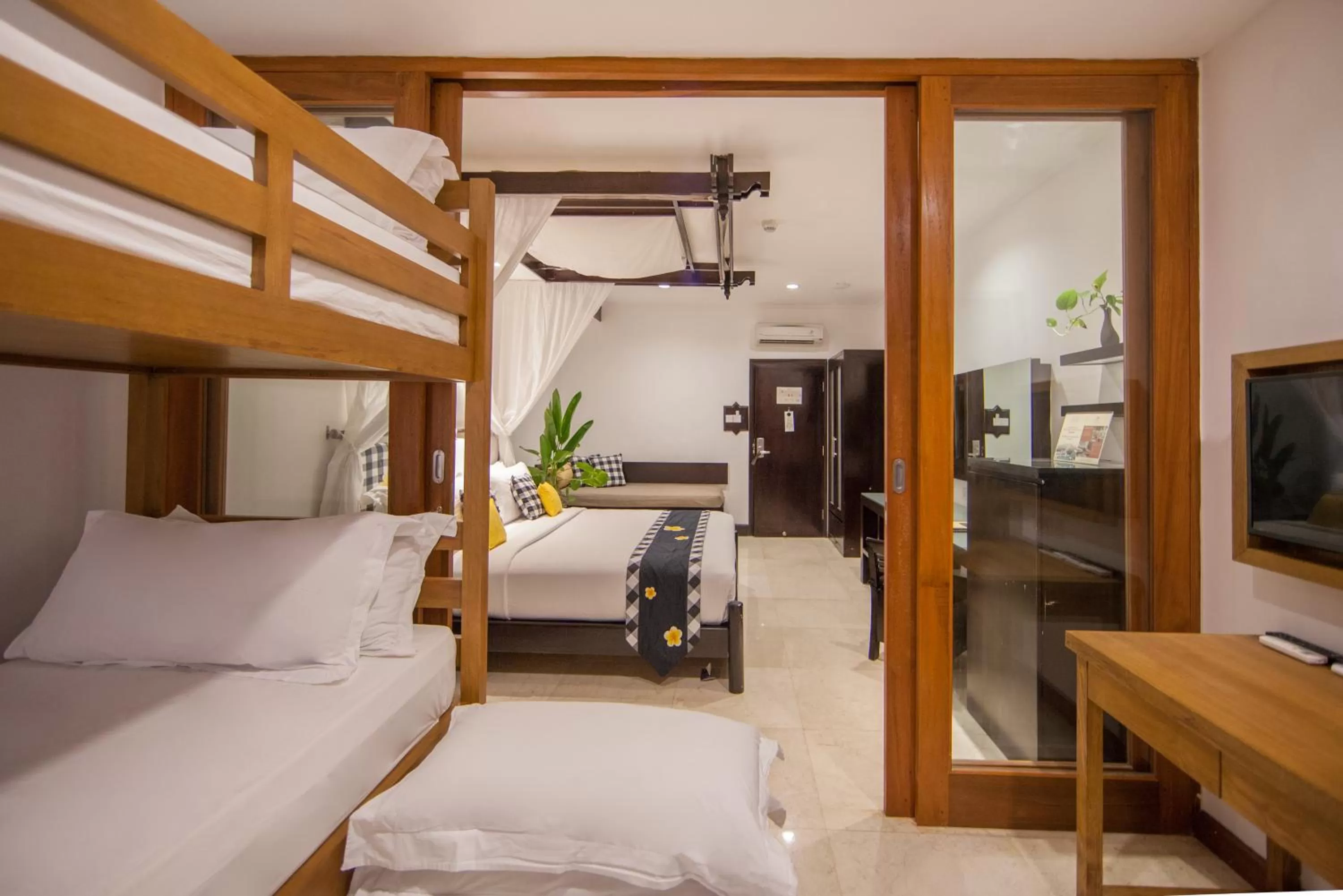 bunk bed, Bed in Legian Beach Hotel