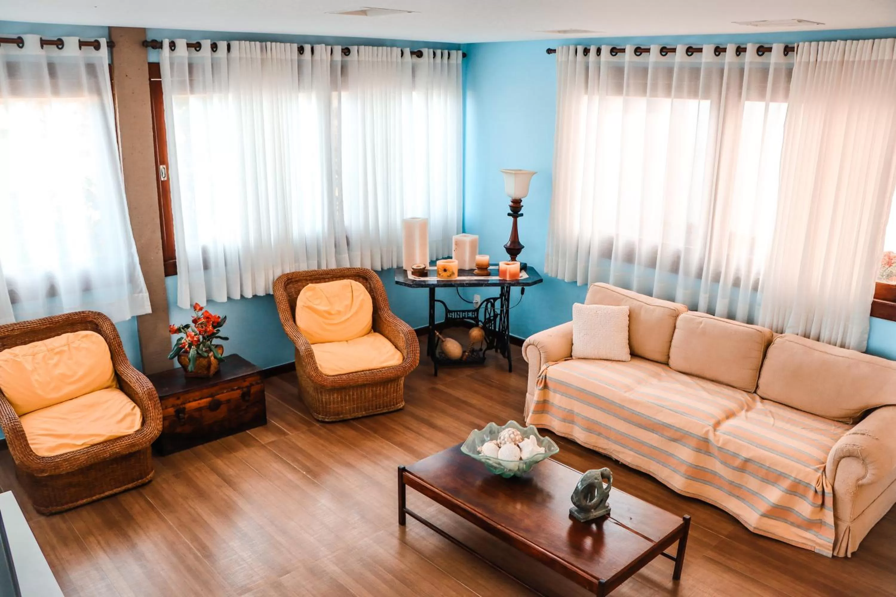 Lobby or reception in Pousada e Chale Porto Paraiso