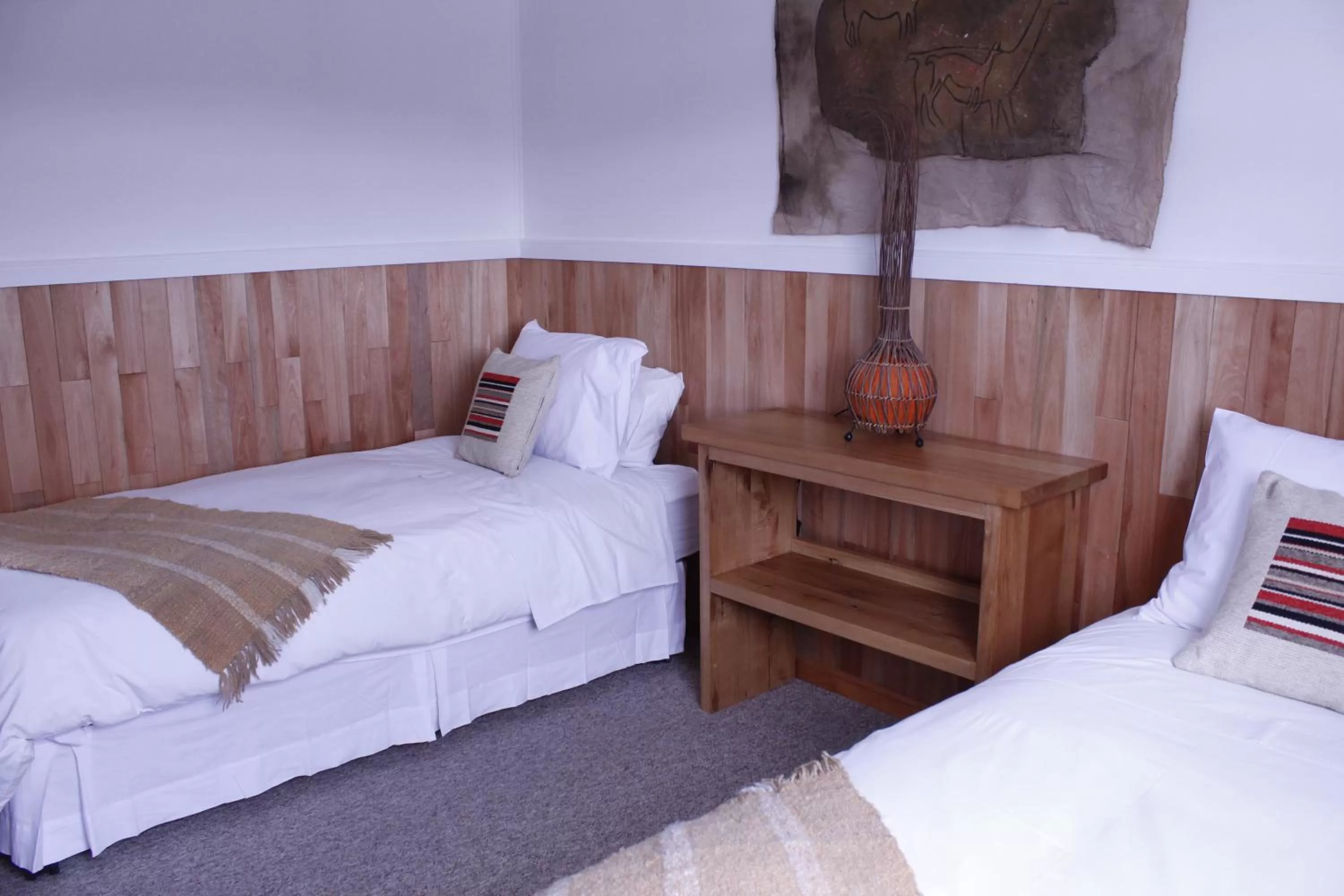 Bed in Hotel Aquaterra