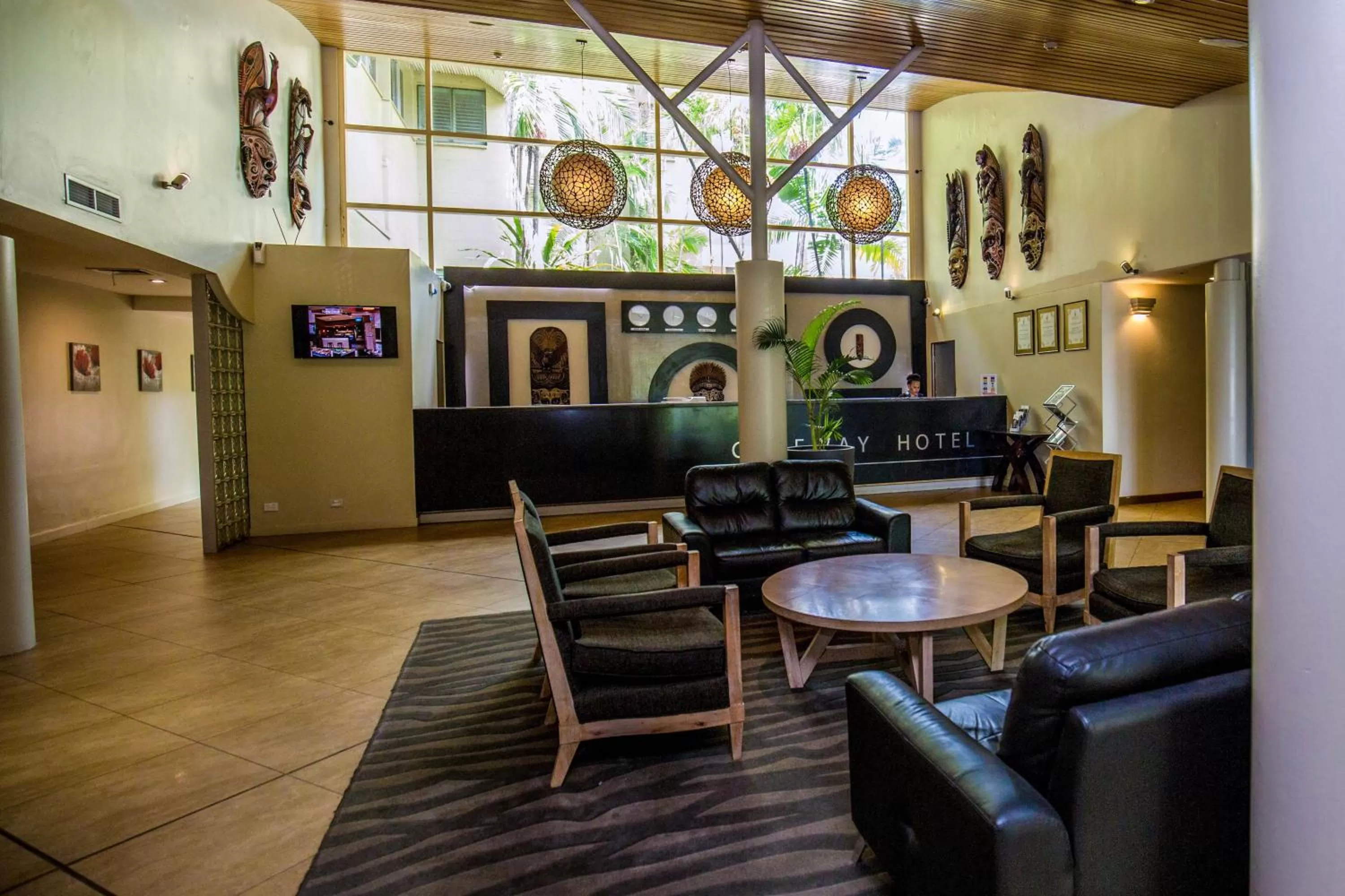 Lobby or reception in Gateway Hotel