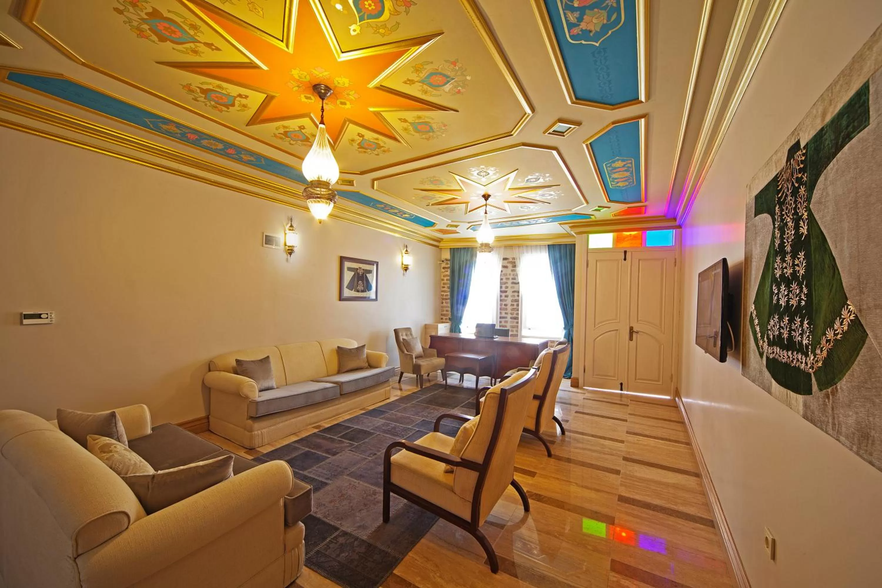 Lobby or reception in Azade Premier Hotel