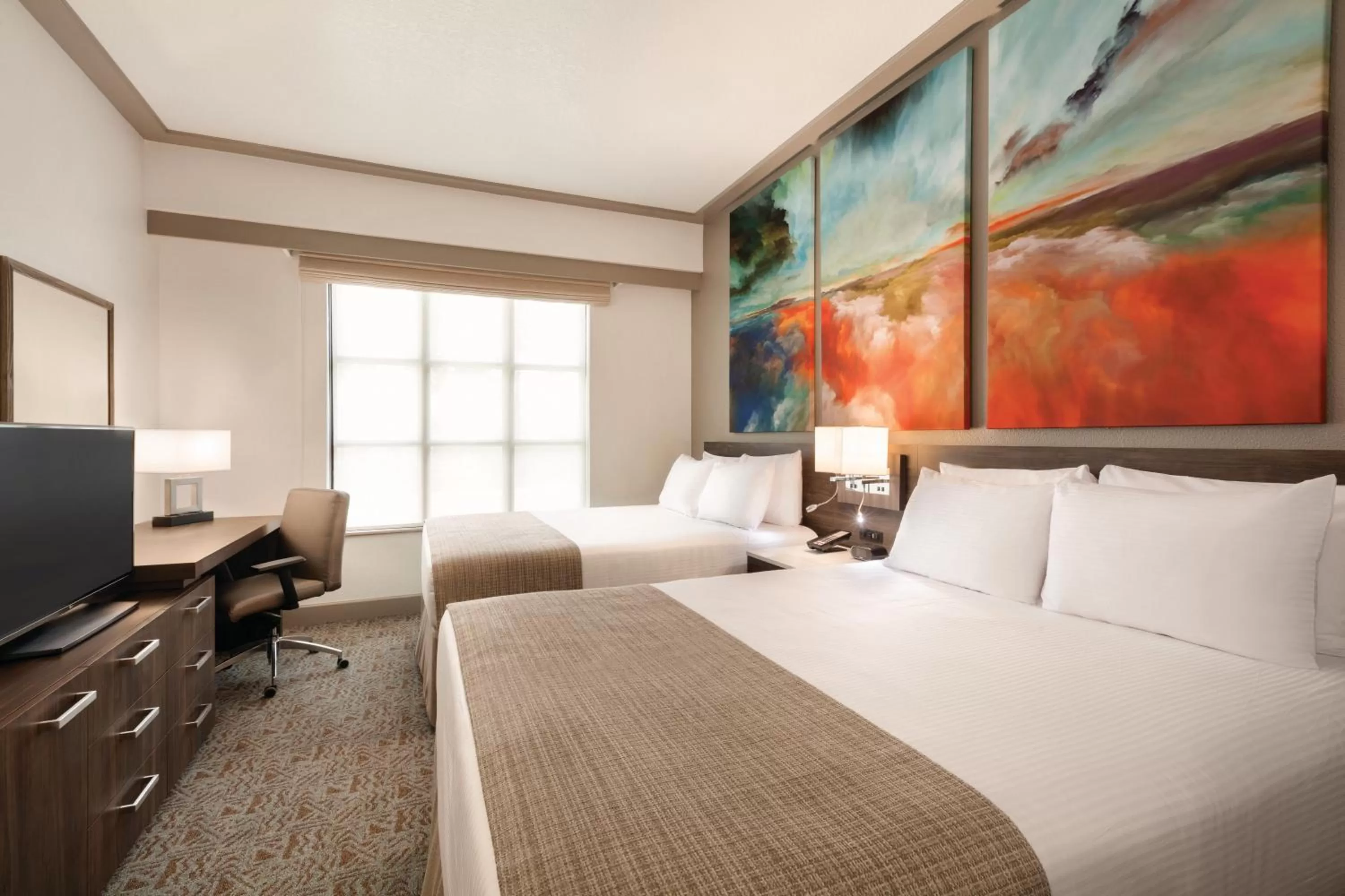 TV and multimedia, Bed in Buena Vista Suites Orlando