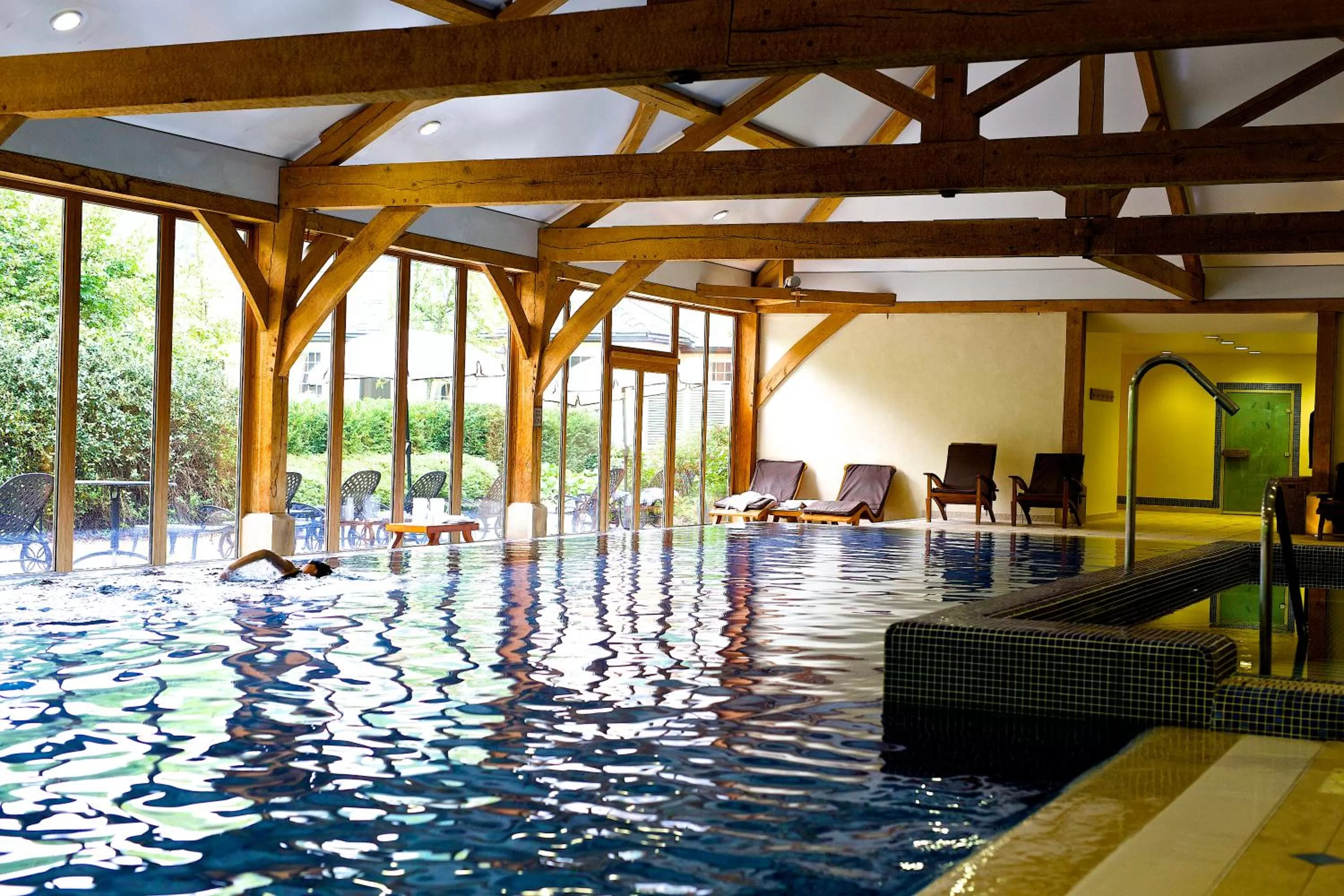 Swimming pool in Luton Hoo Hotel, Golf and Spa