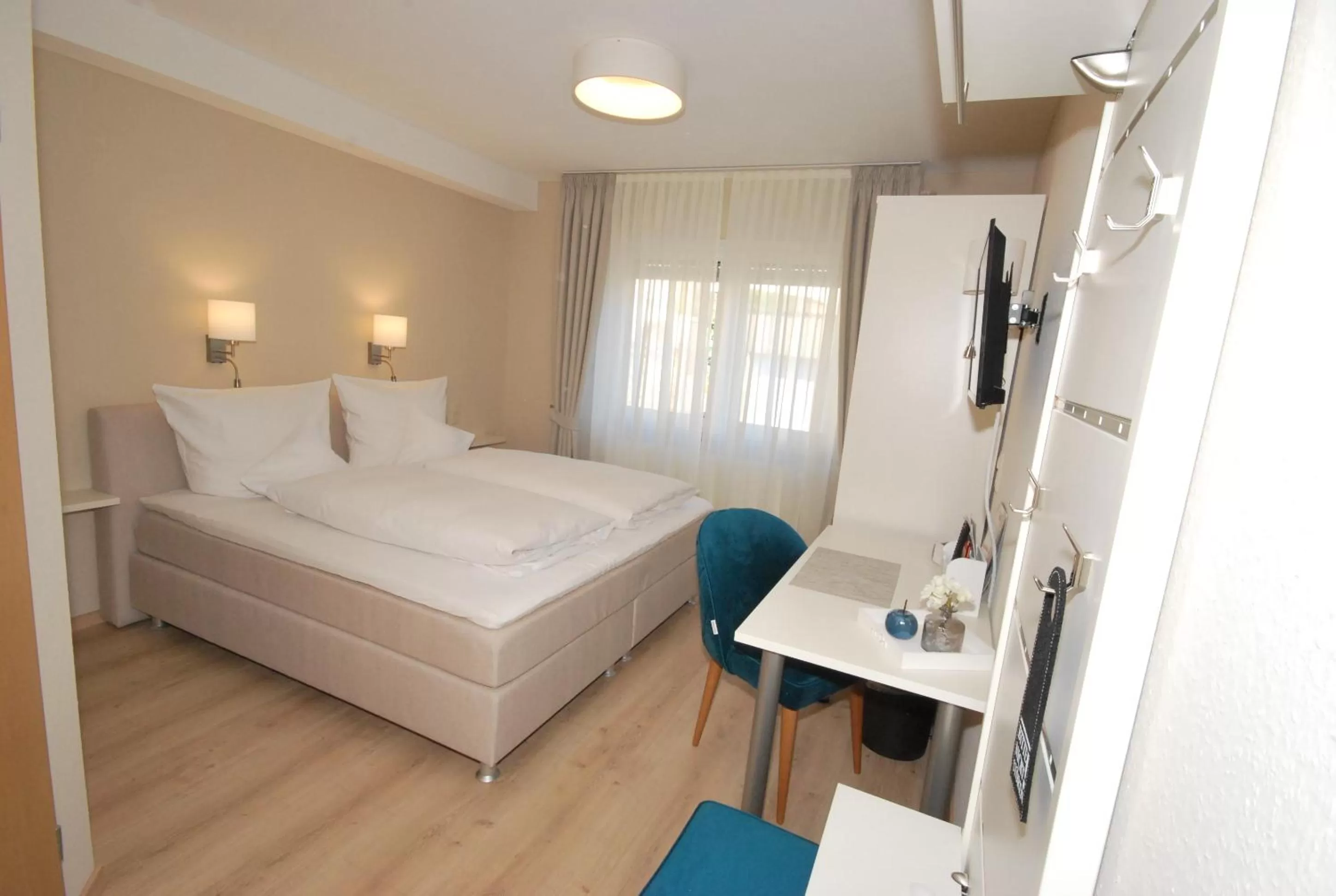 Bed in Hotel Colosseum