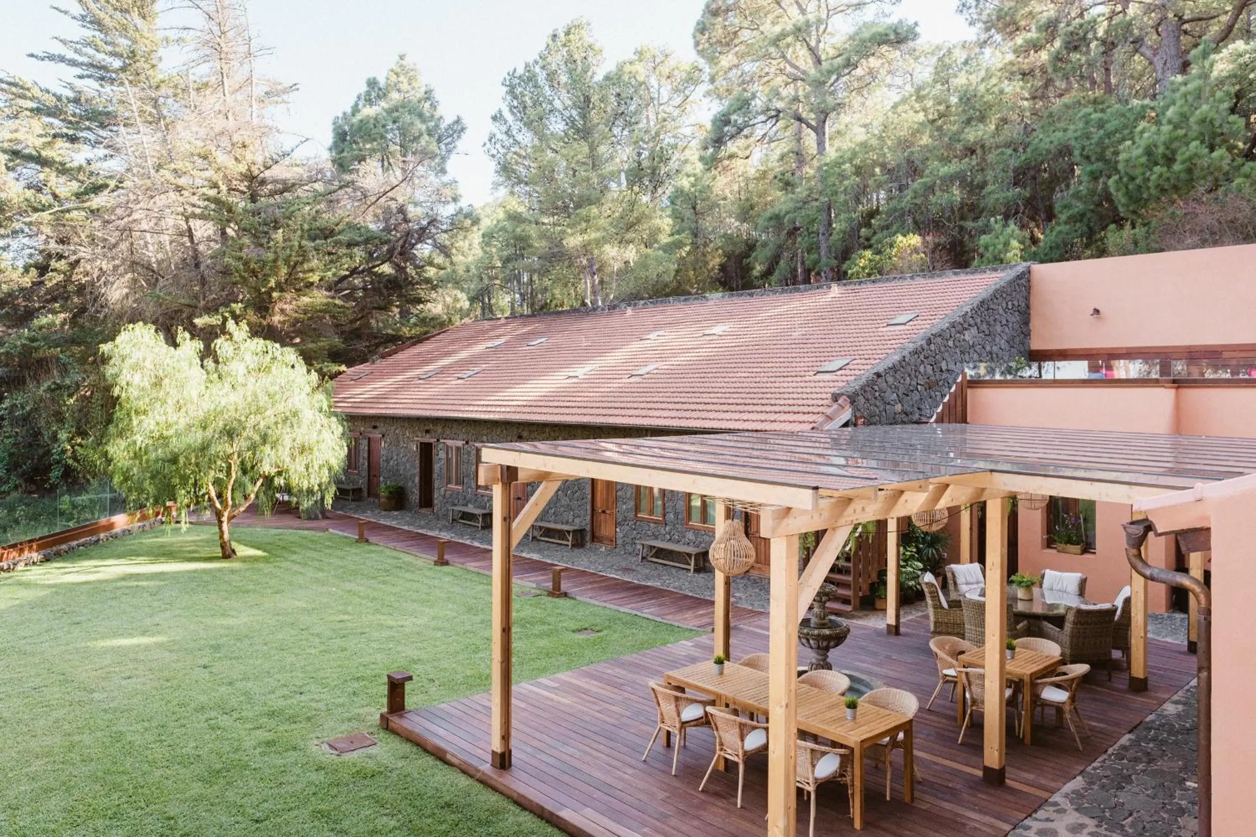 Garden in Hotel Rural Ohana