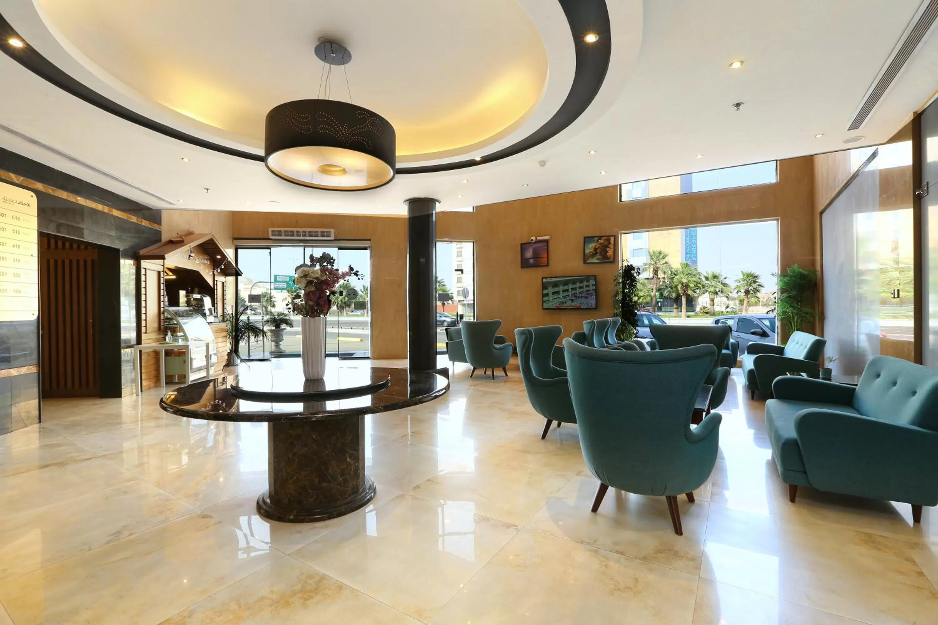 Lobby or reception in Quiet Dreams - Serviced Apartments King abdul Aziz Street Branch