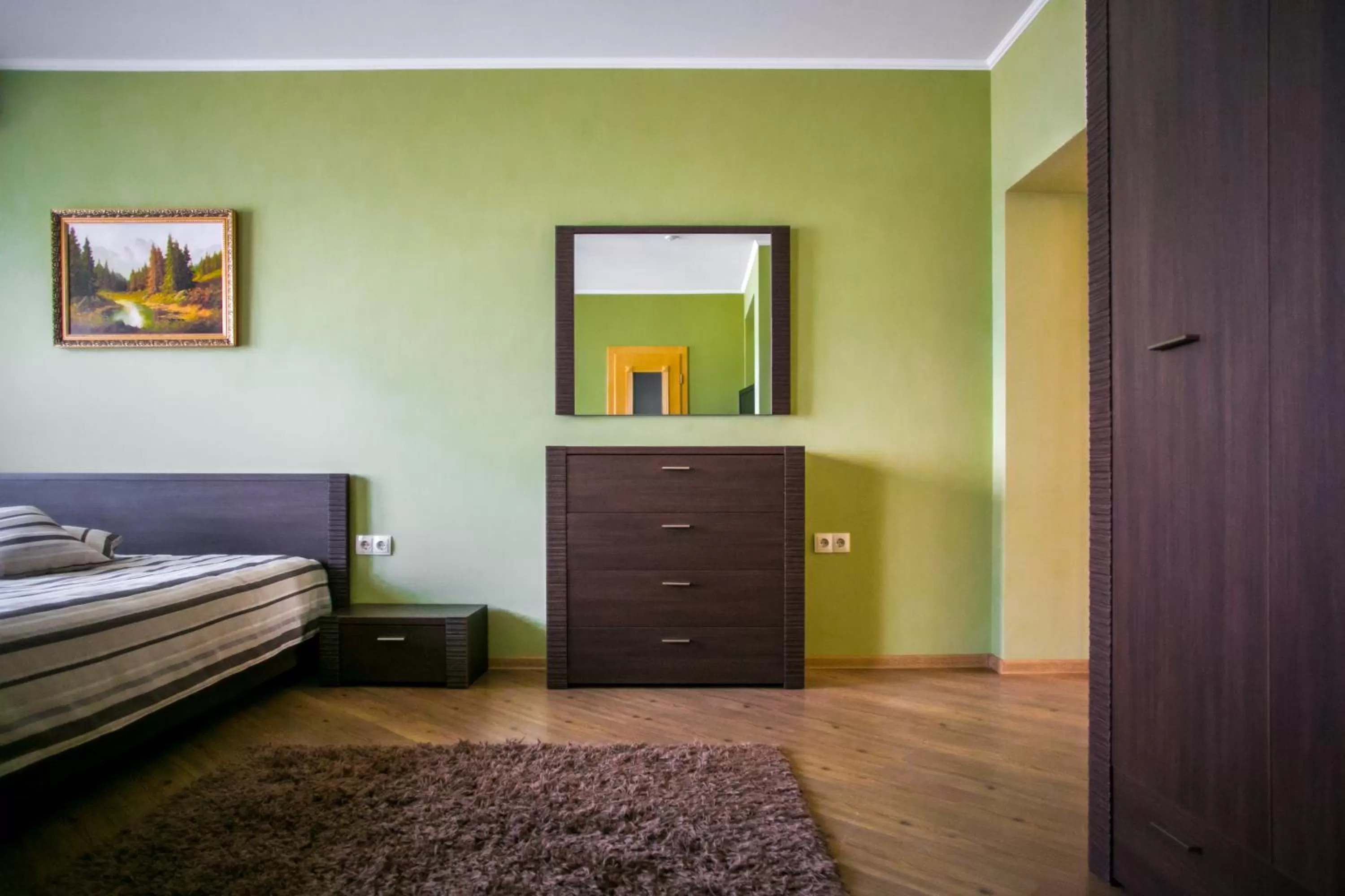 Bed in Tulipan Hotel Aquapark