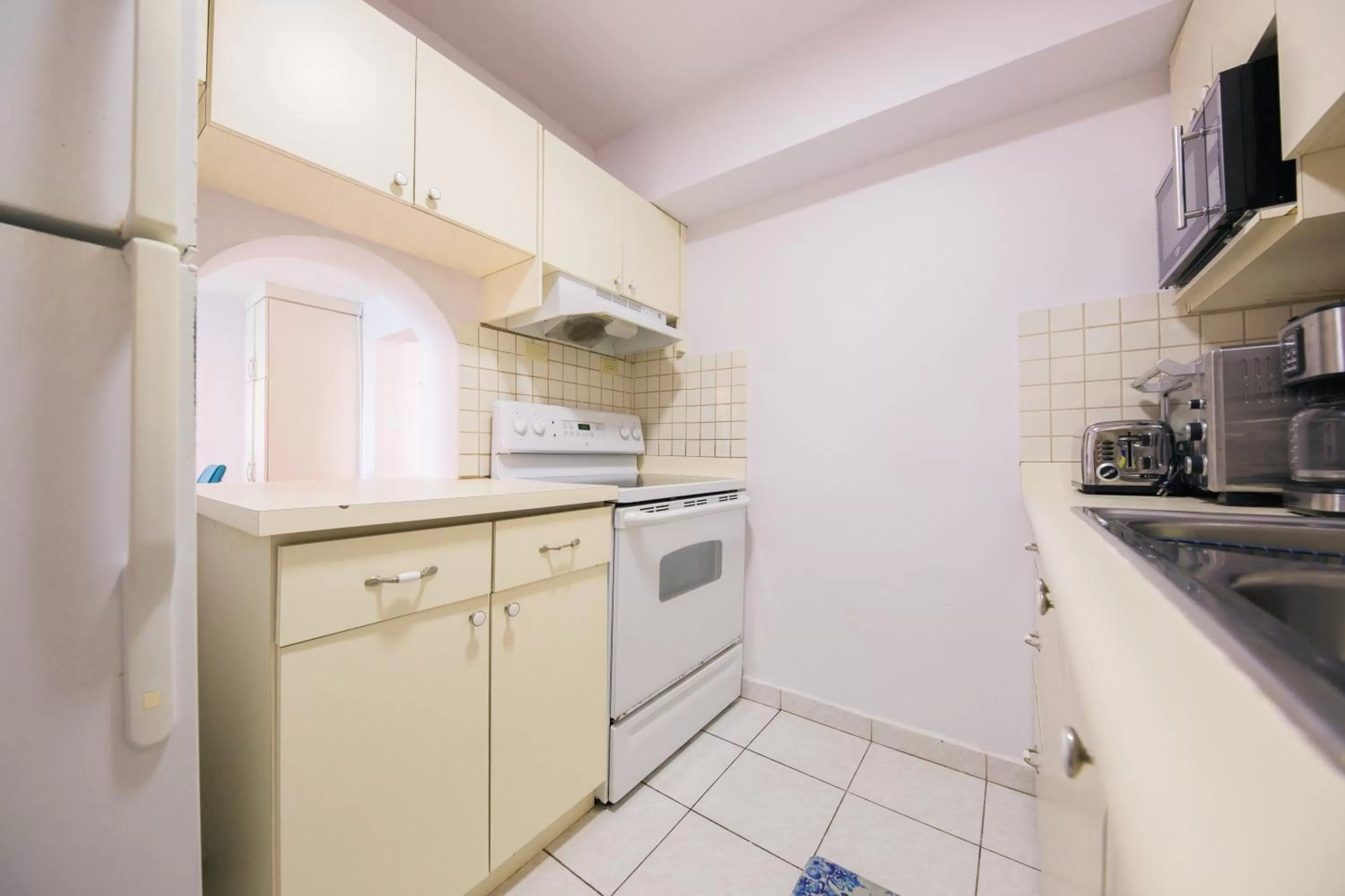 Kitchen or kitchenette in ESJ Towers by Chana