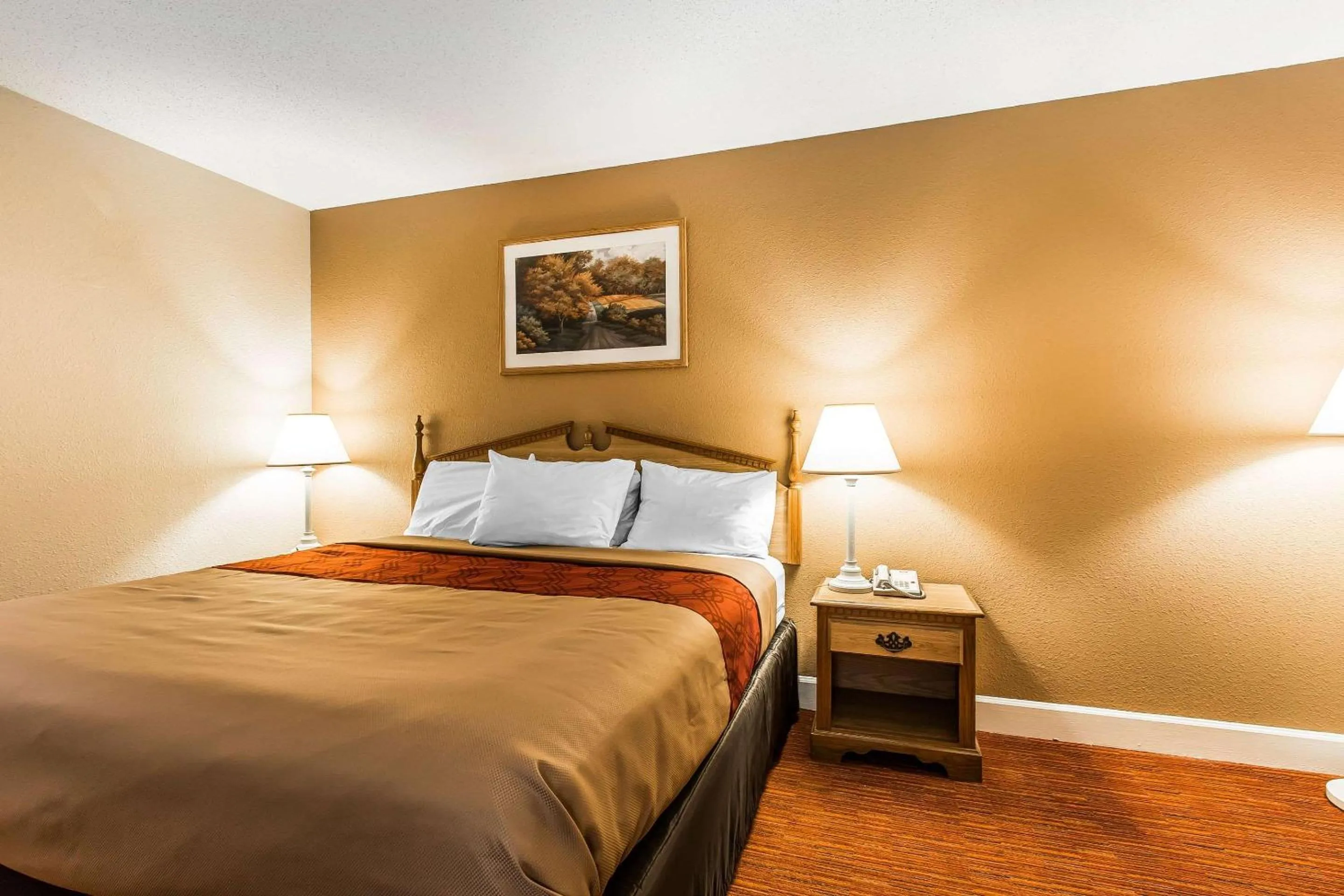 Photo of the whole room, Bed in Econo Lodge Inn & Suites Huntsville University Area