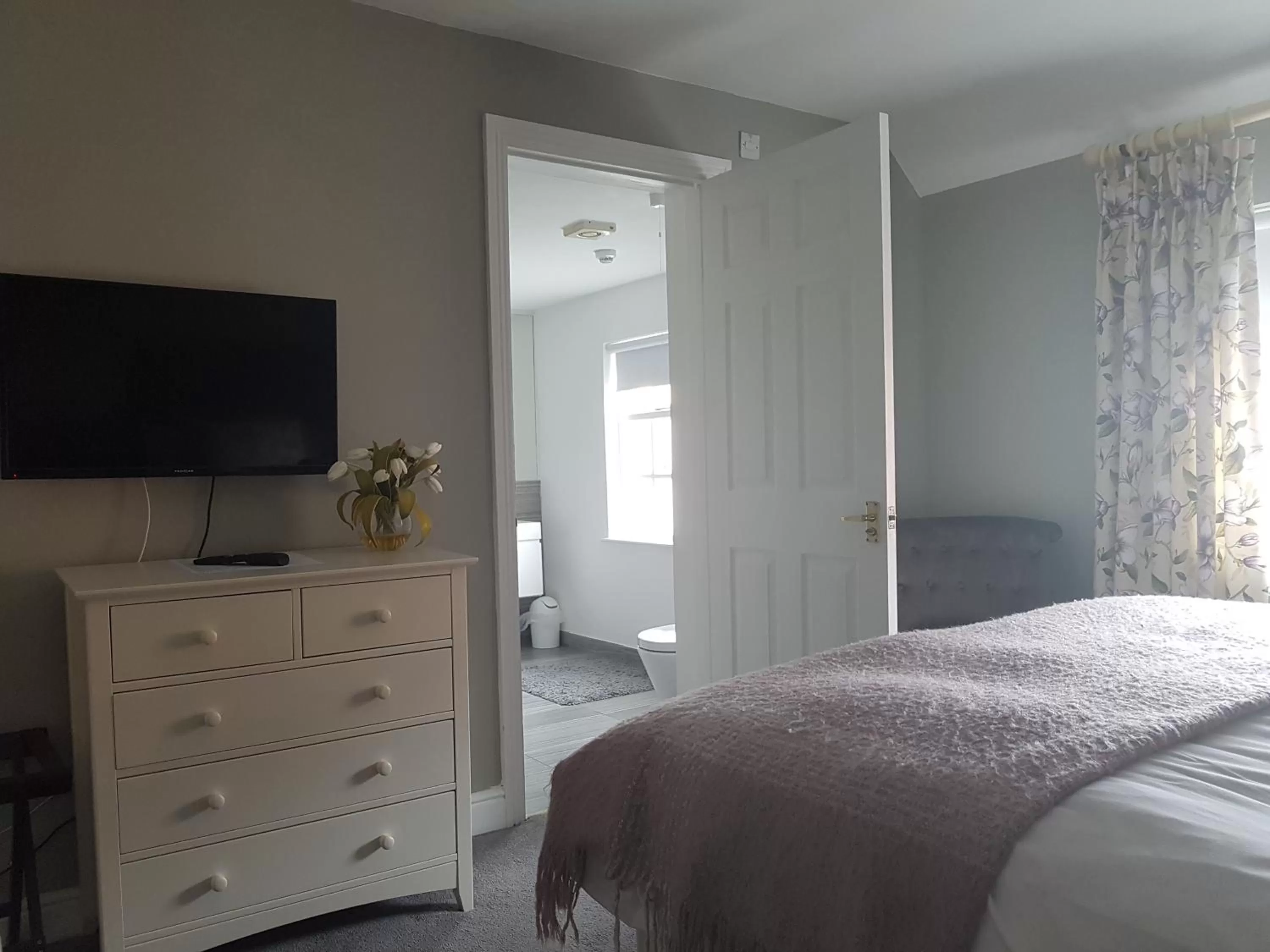 Bed in The Angel Inn