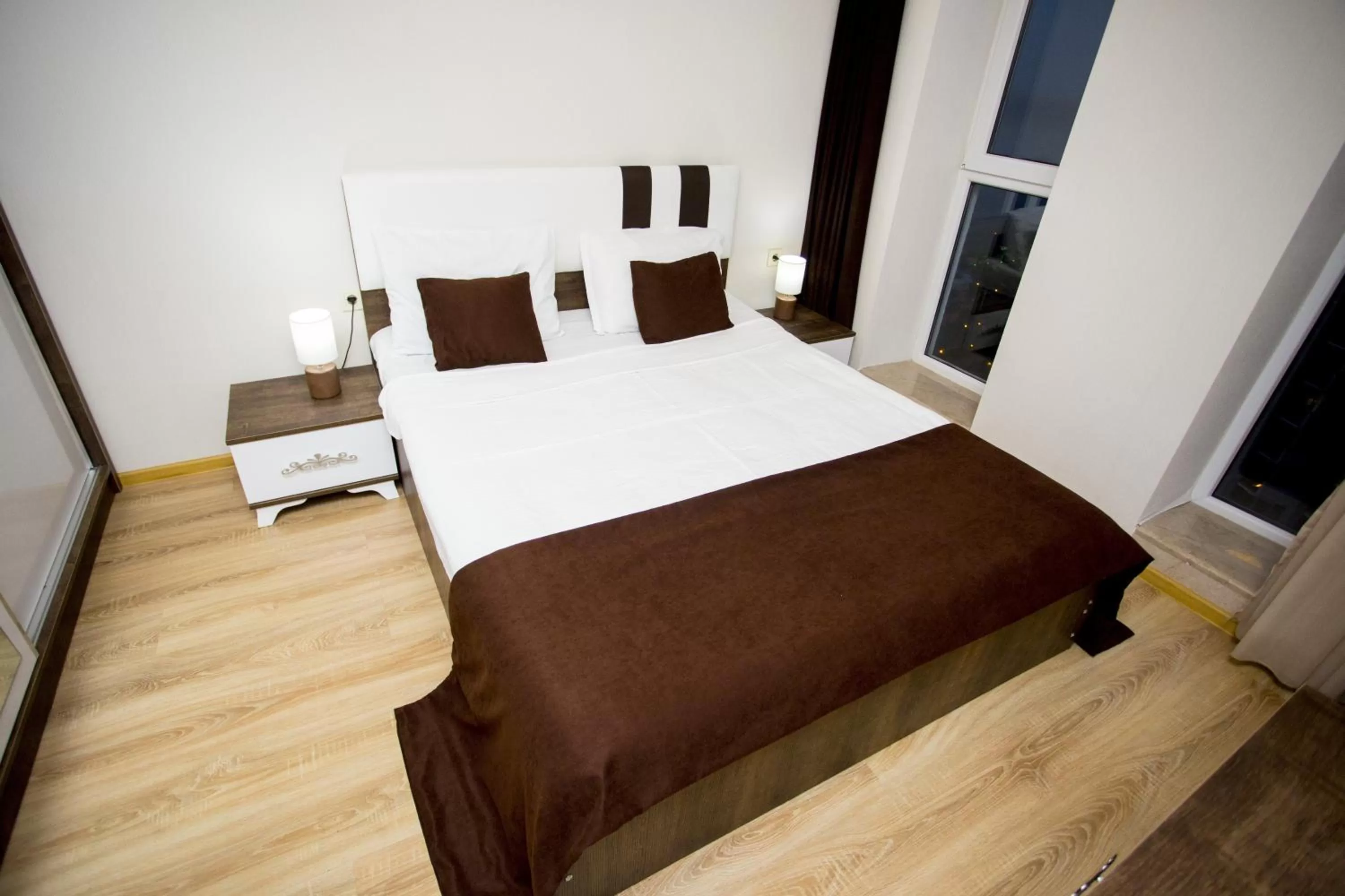 Bedroom, Bed in Blue Star Batumi