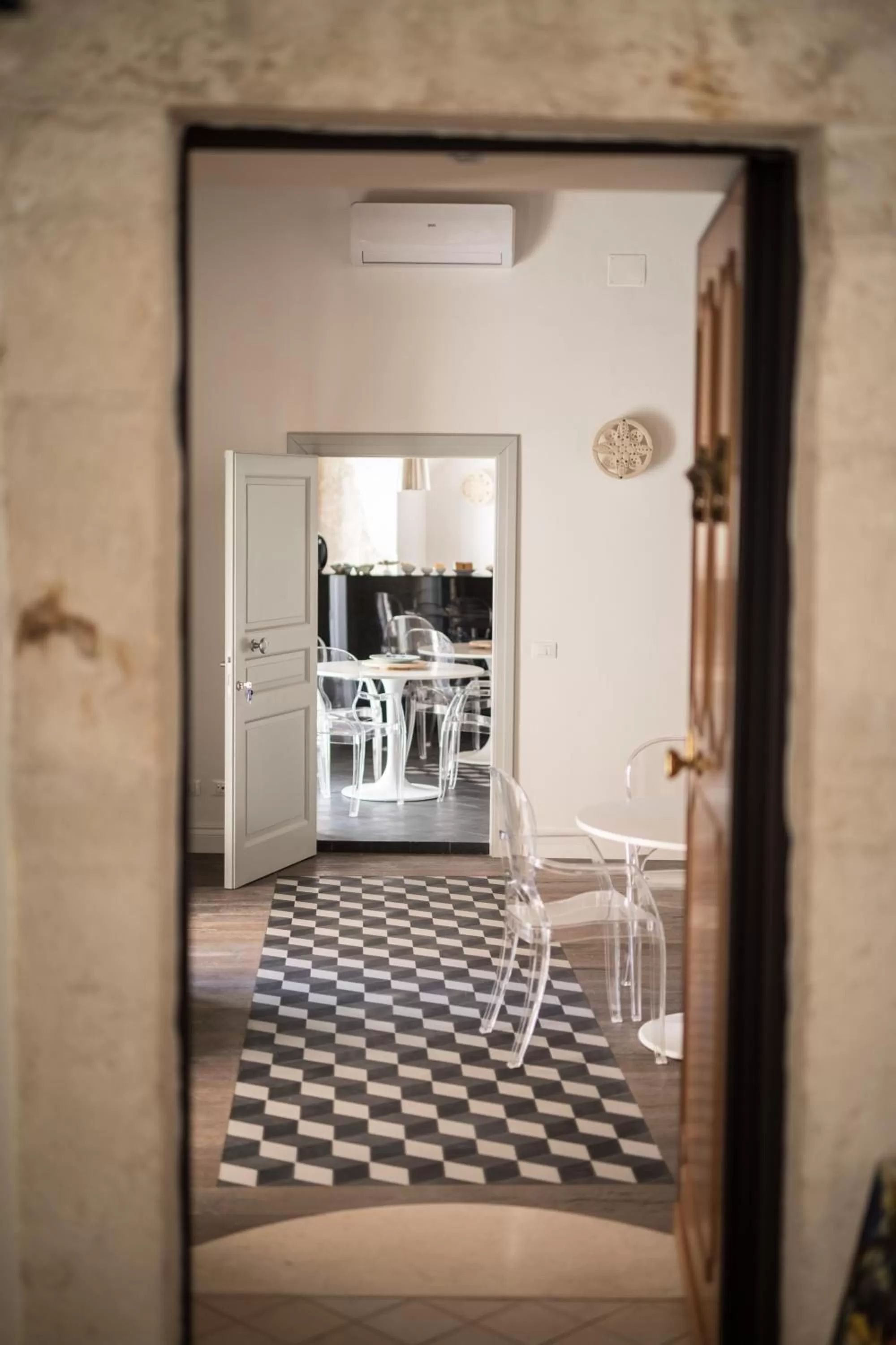 Communal lounge/ TV room in Palazzo Siena De Facendis