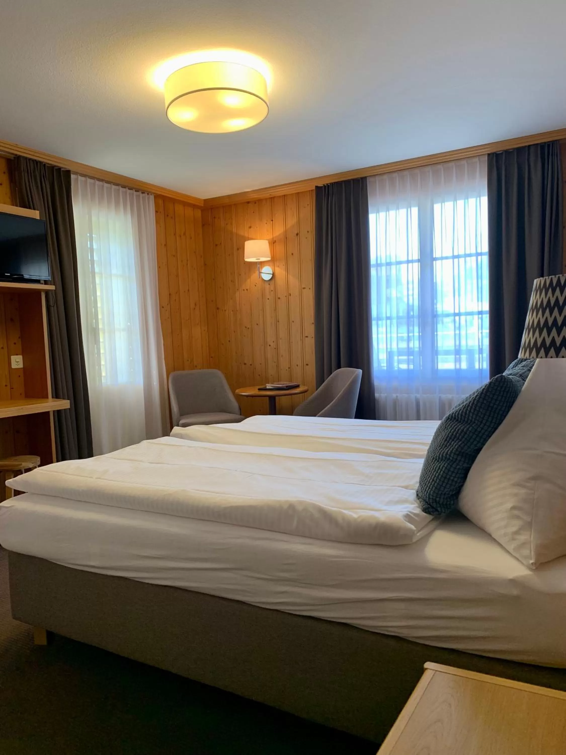 Bed in Hotel Friedheim