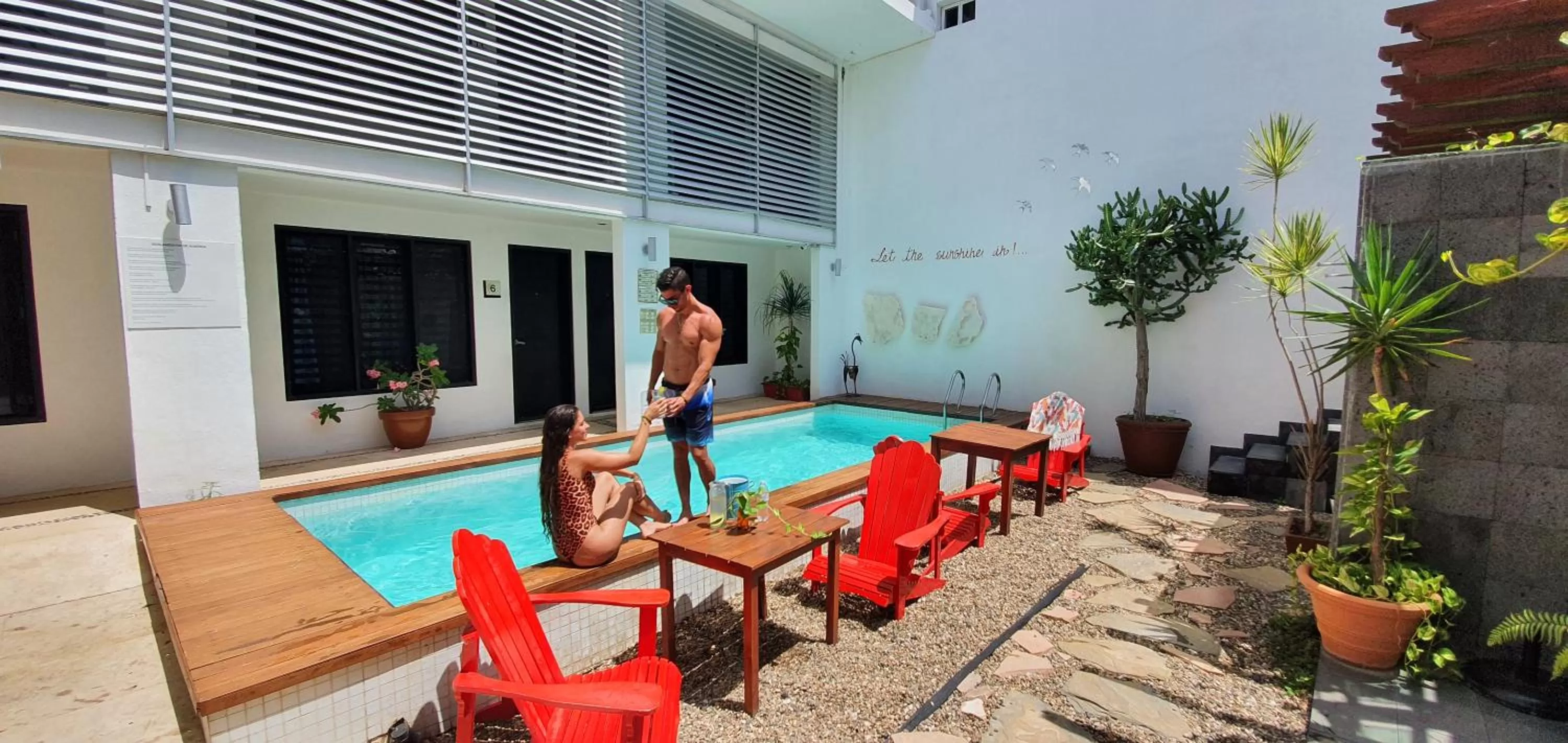 Swimming pool in Casa Ticul Hotel Boutique - 5Th Ave by BFH