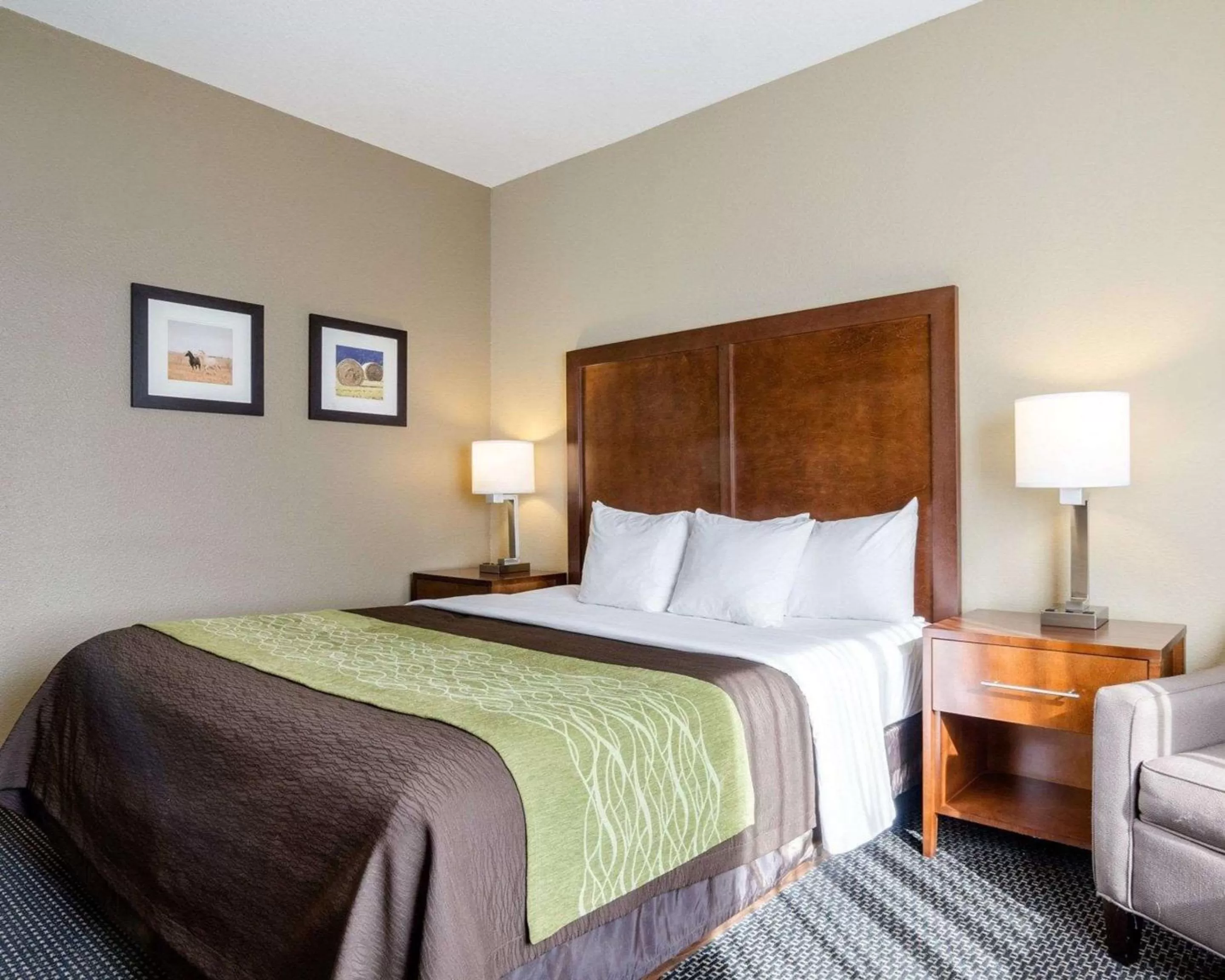 Photo of the whole room, Bed in Comfort Inn Garden City