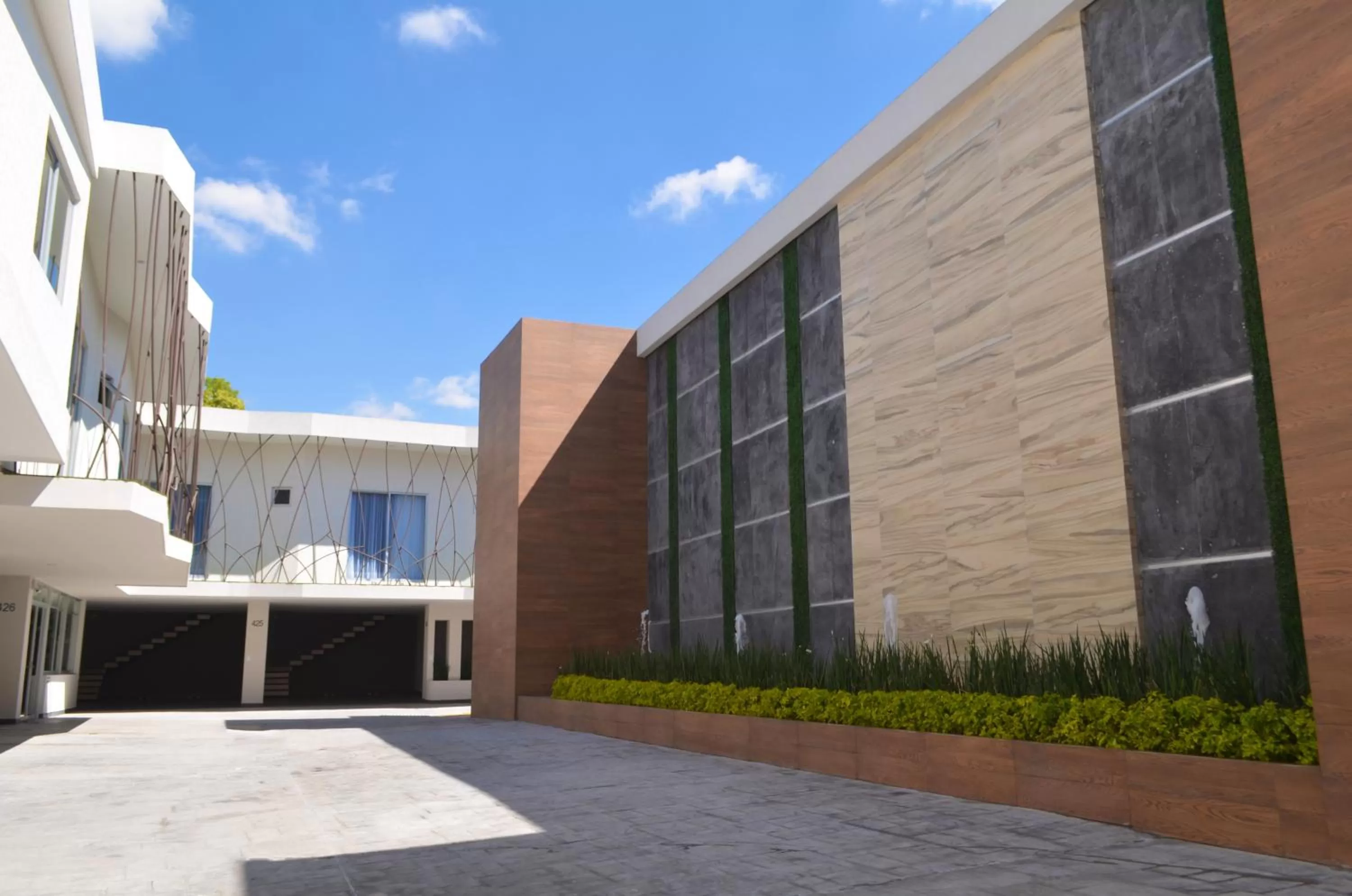 Patio in Hotel 5 de Mayo