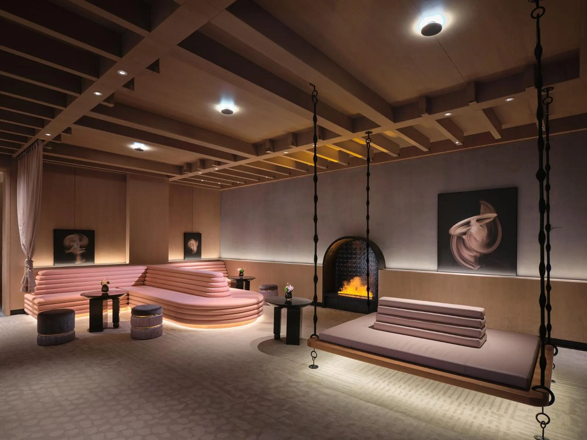 Lounge or bar in Hotel Indigo Hangzhou Uptown,Close to Westlake , boutique design hotel with freeflow minibar