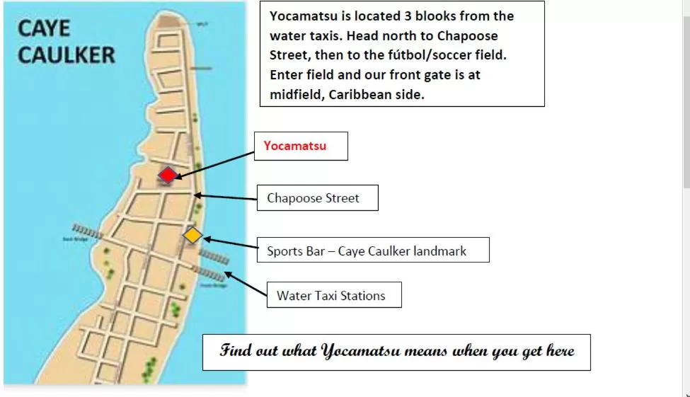 Text overlay, Bird's-eye View in Yocamatsu