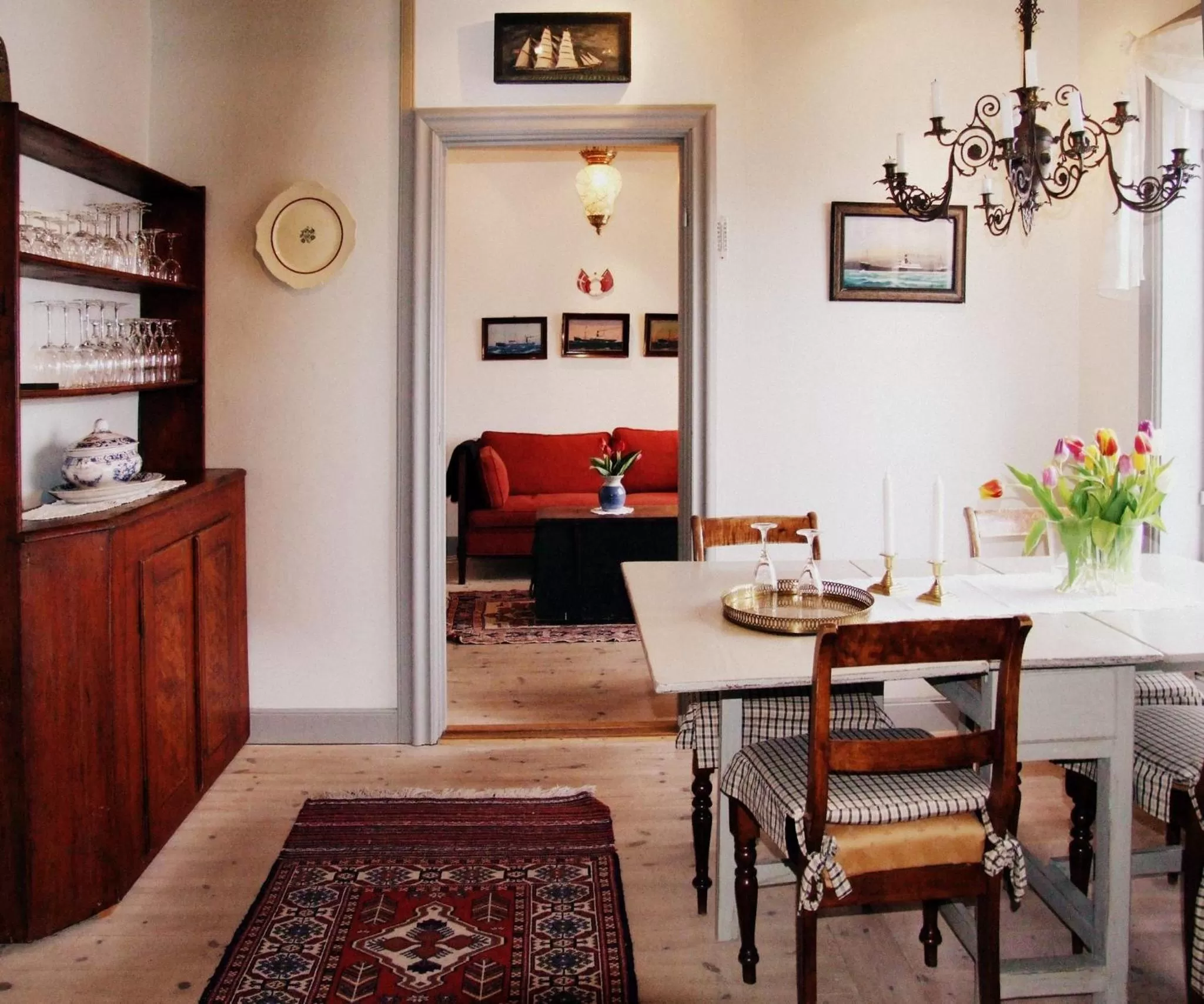 Dining area in Det Lille Hotel
