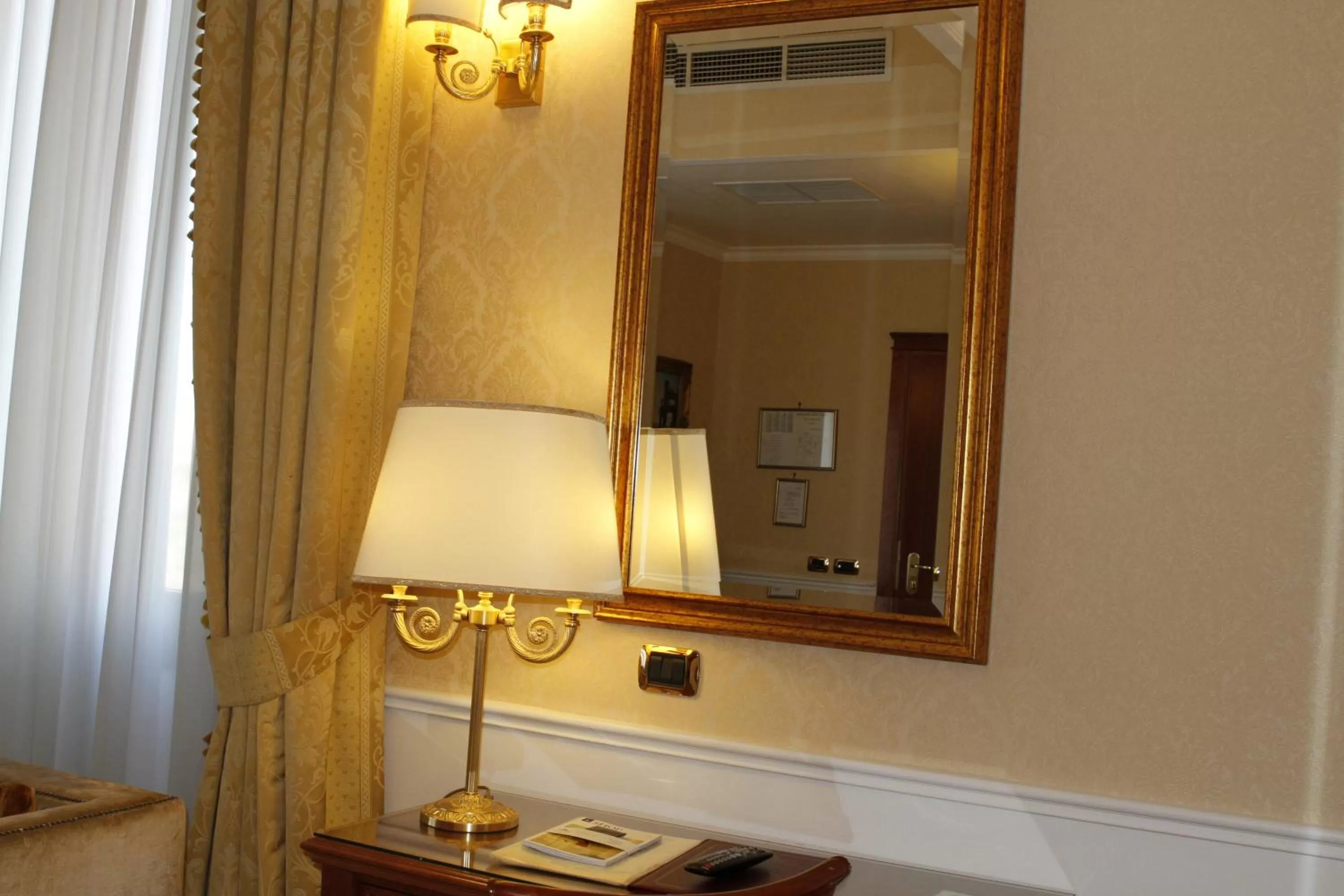 Decorative detail in Hotel Villa Pinciana