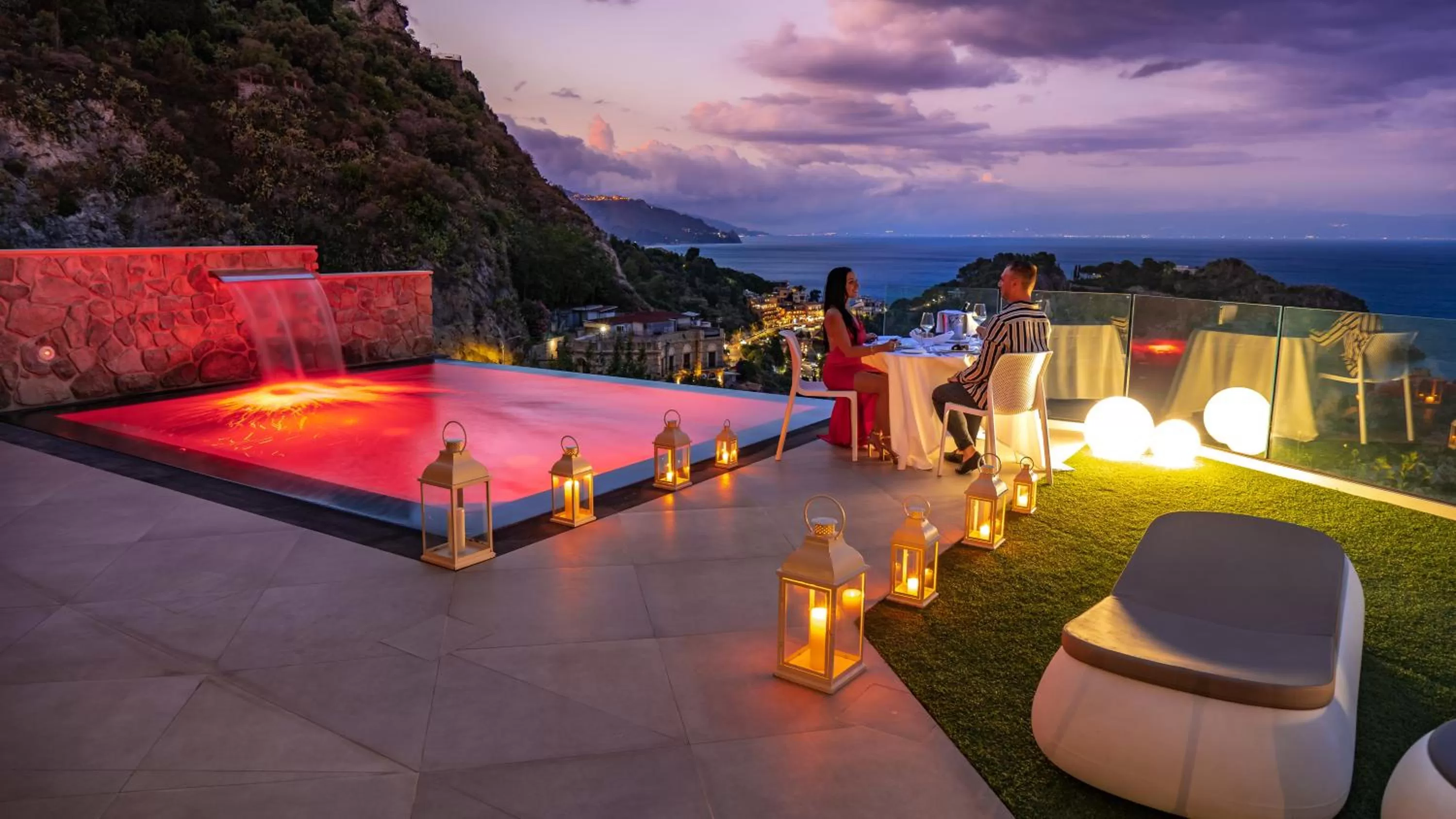 Night in Isola Bella Infinity Suites