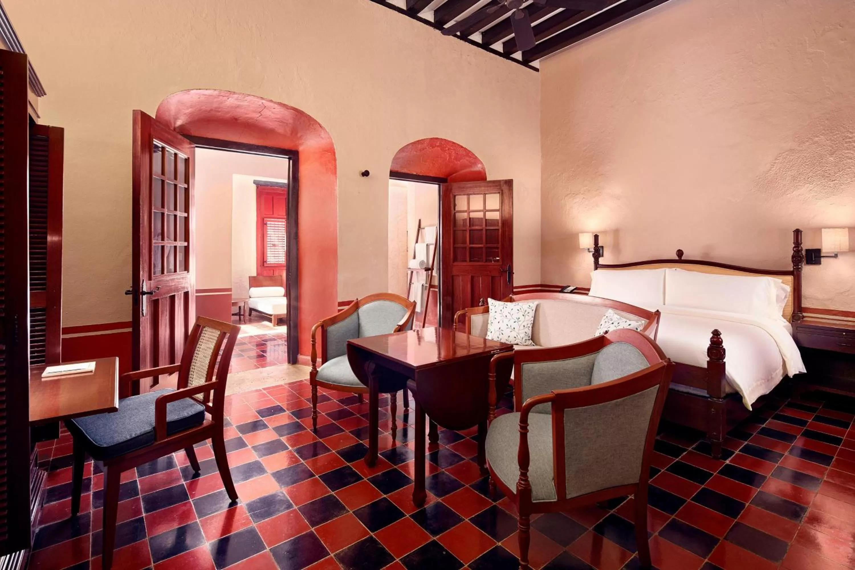 Bed in Hacienda Campeche