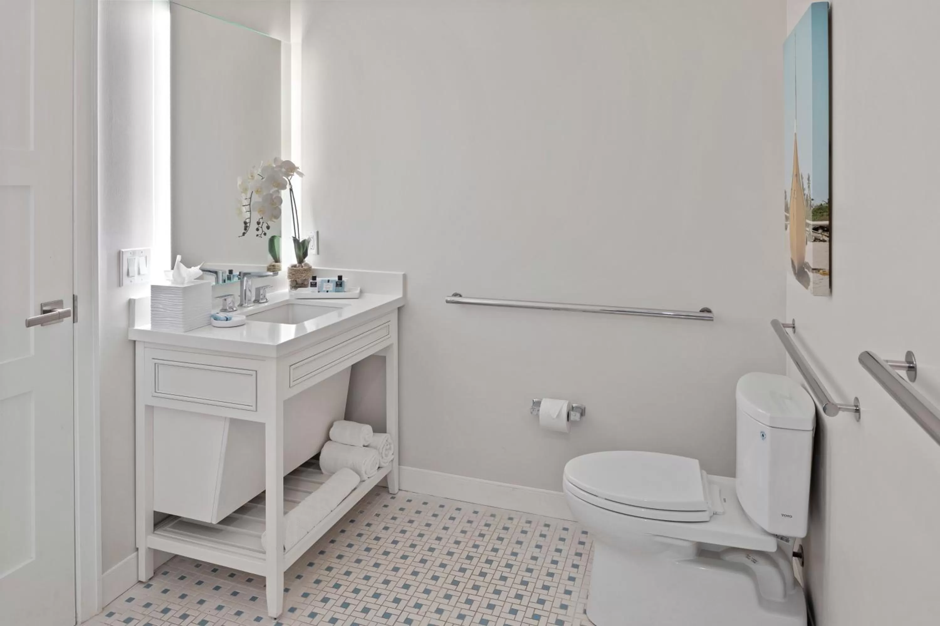 Bathroom in The Capitana Key West