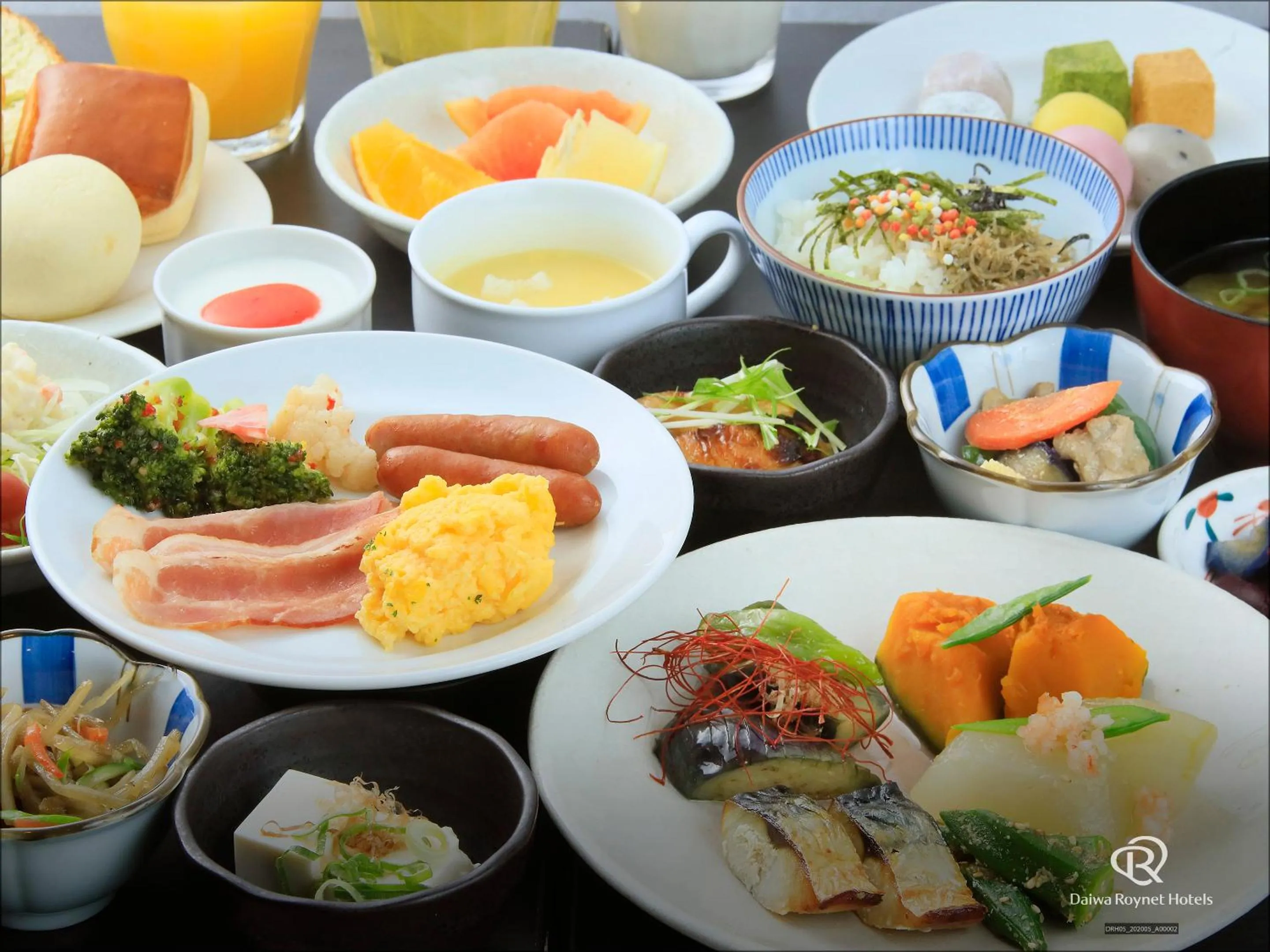 Breakfast in Daiwa Roynet Hotel Kyoto-Hachijoguchi