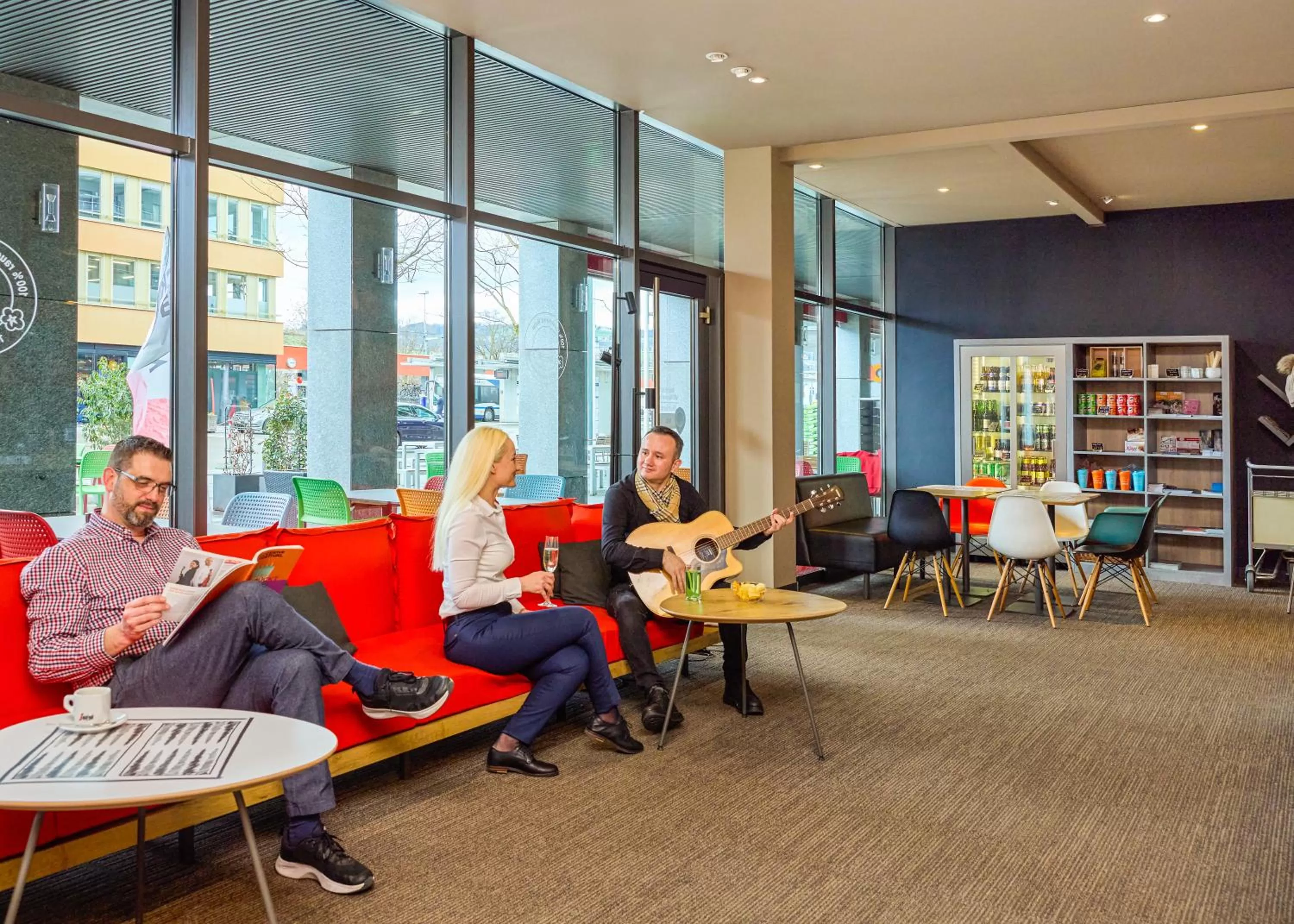 People in ibis Baar Zug