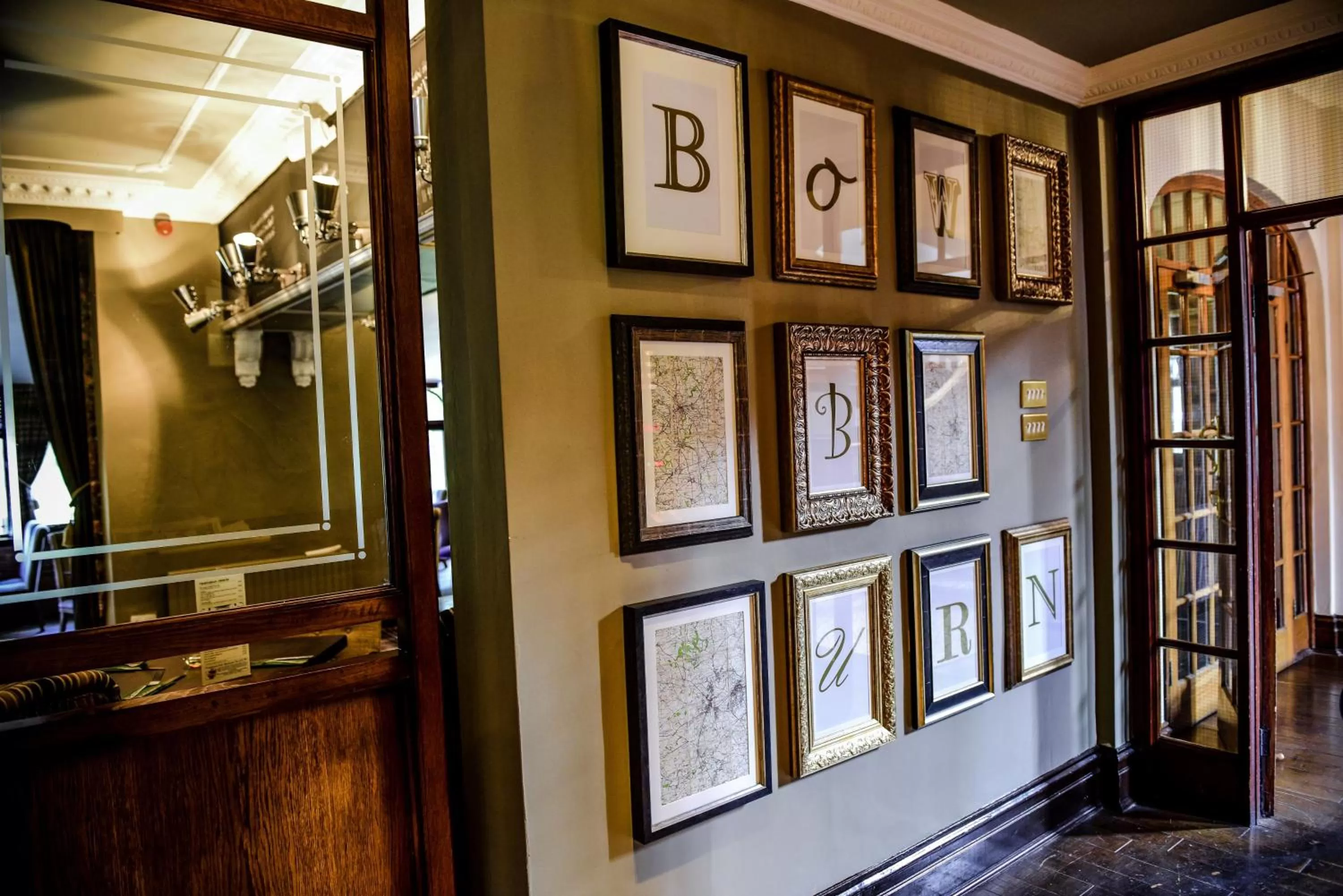 Dining area in Bowburn Hall Hotel